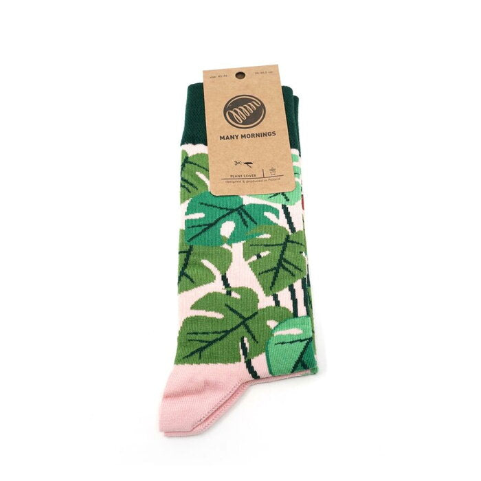 many mornings reguler socks /PlantLove/ 【many mornings メニ―モーニングス】【ネコポス選択可能】-MANY MORNIGS-ADDICTION FUKUOKA