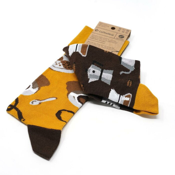 many mornings reguler socks /CoffeeLove/ 【many mornings メニ―モーニングス】【ネコポス選択可能】-MANY MORNIGS-ADDICTION FUKUOKA