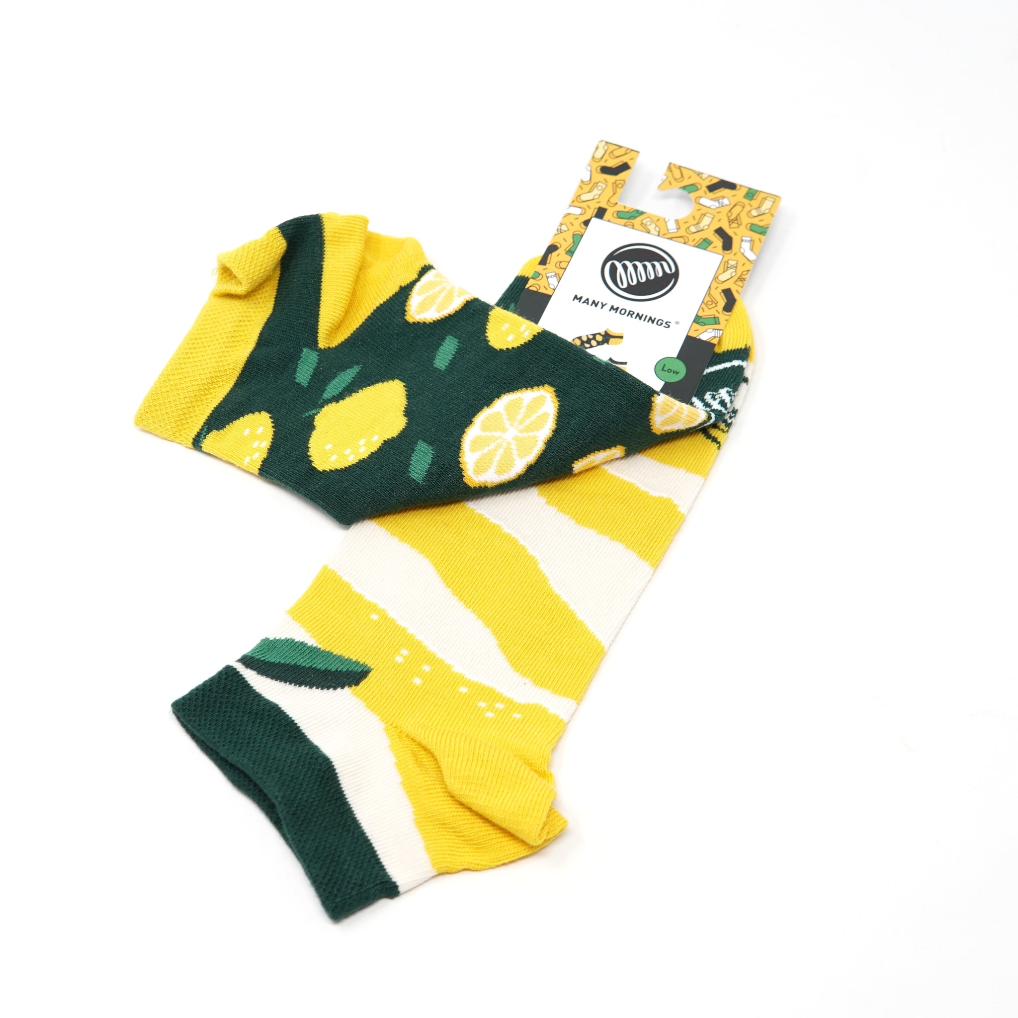 many mornings low socks /The Lemons/ 【MANY MORNINGS_メニ―モーニングス】【ネコポス選択可能】
