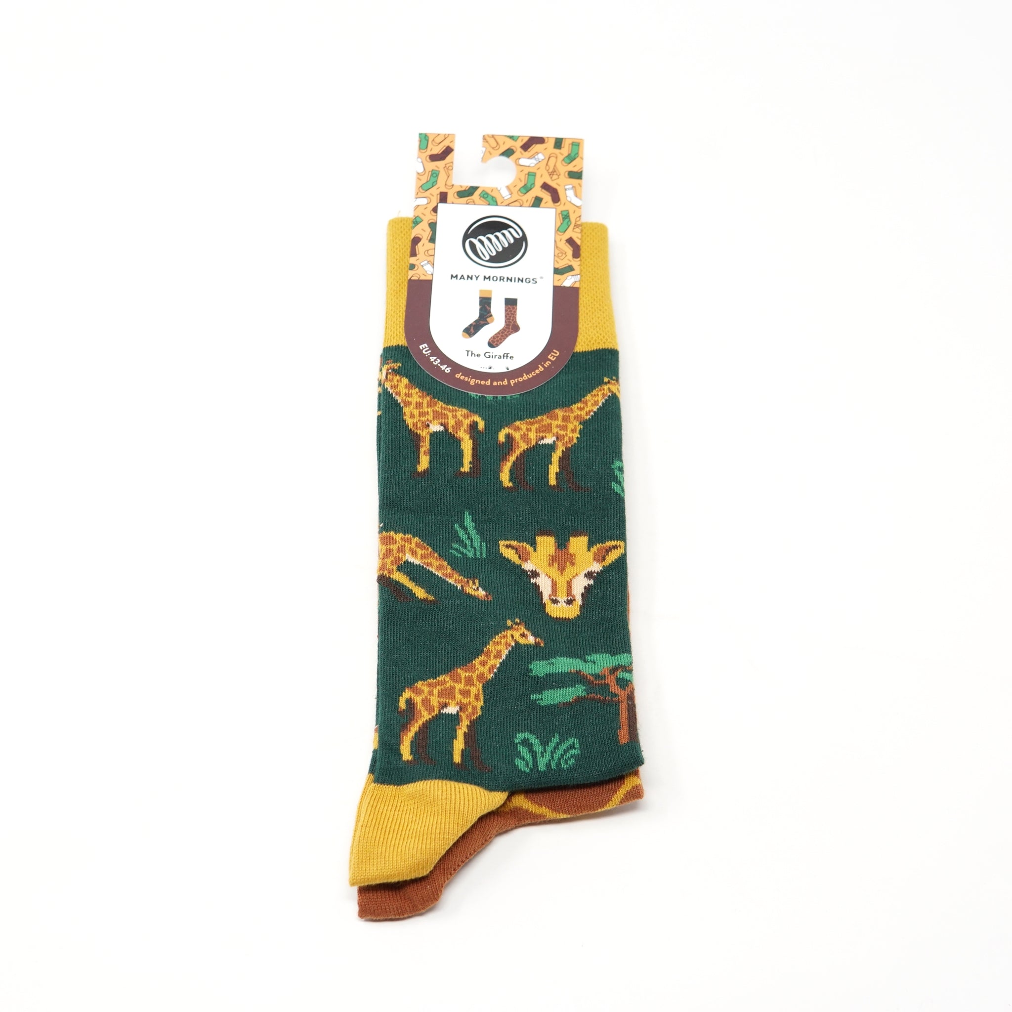 reguler socks / The Giraffe【many mornings メニ―モーニングス】【ネコポス選択可能】