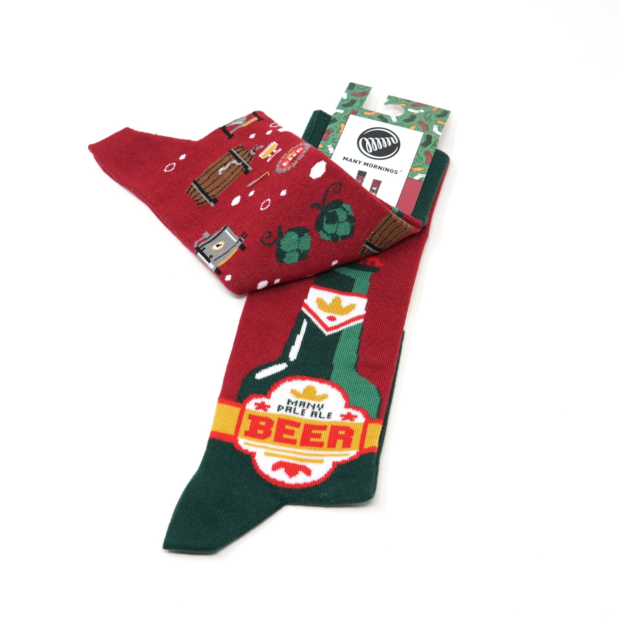 reguler socks / Many Pale Ale【MANY MORNINGS_メニ―モーニングス】【ネコポス選択可能】