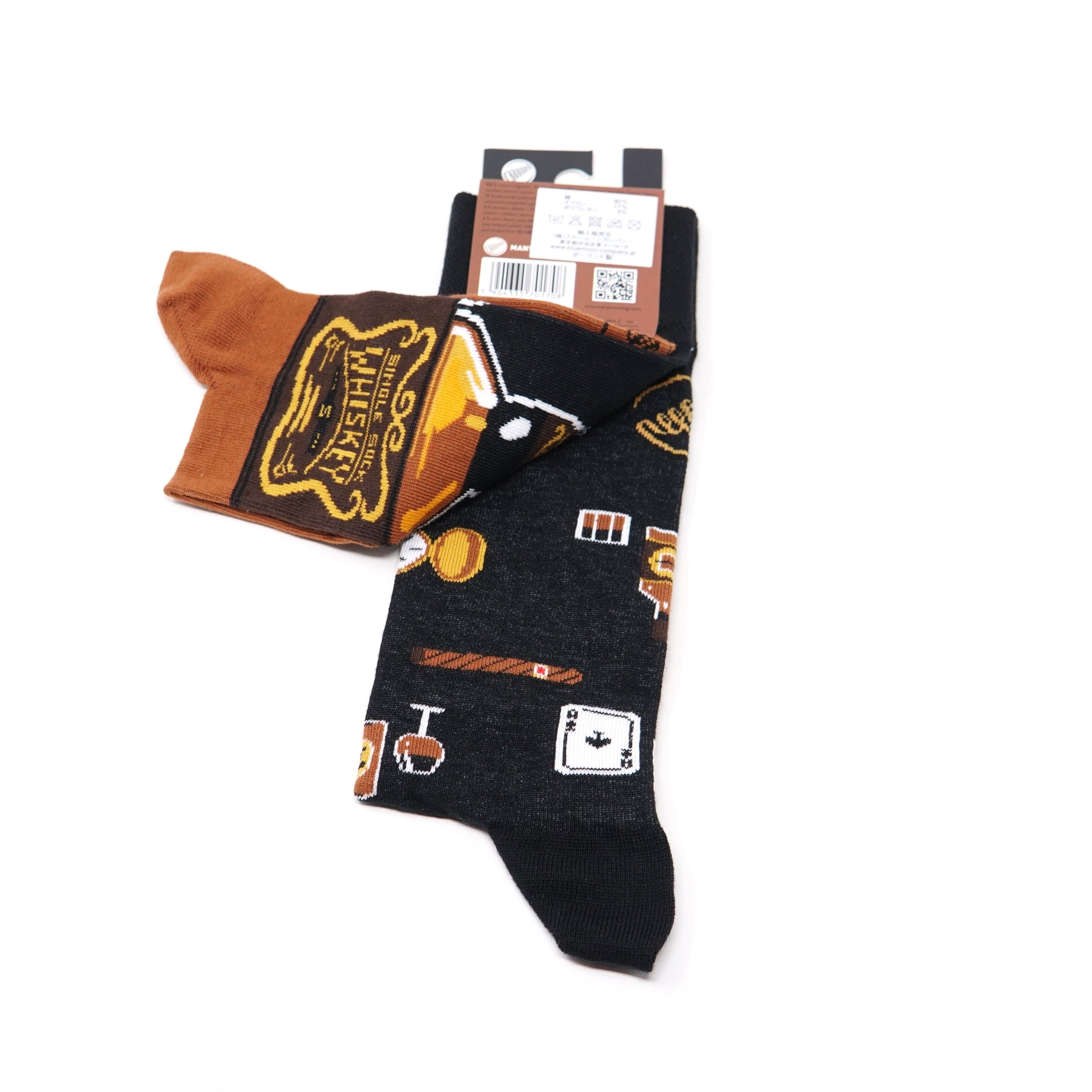 reguler socks / Whisky 【MANY MORNINGS_メニ―モーニングス】【ネコポス選択可能】