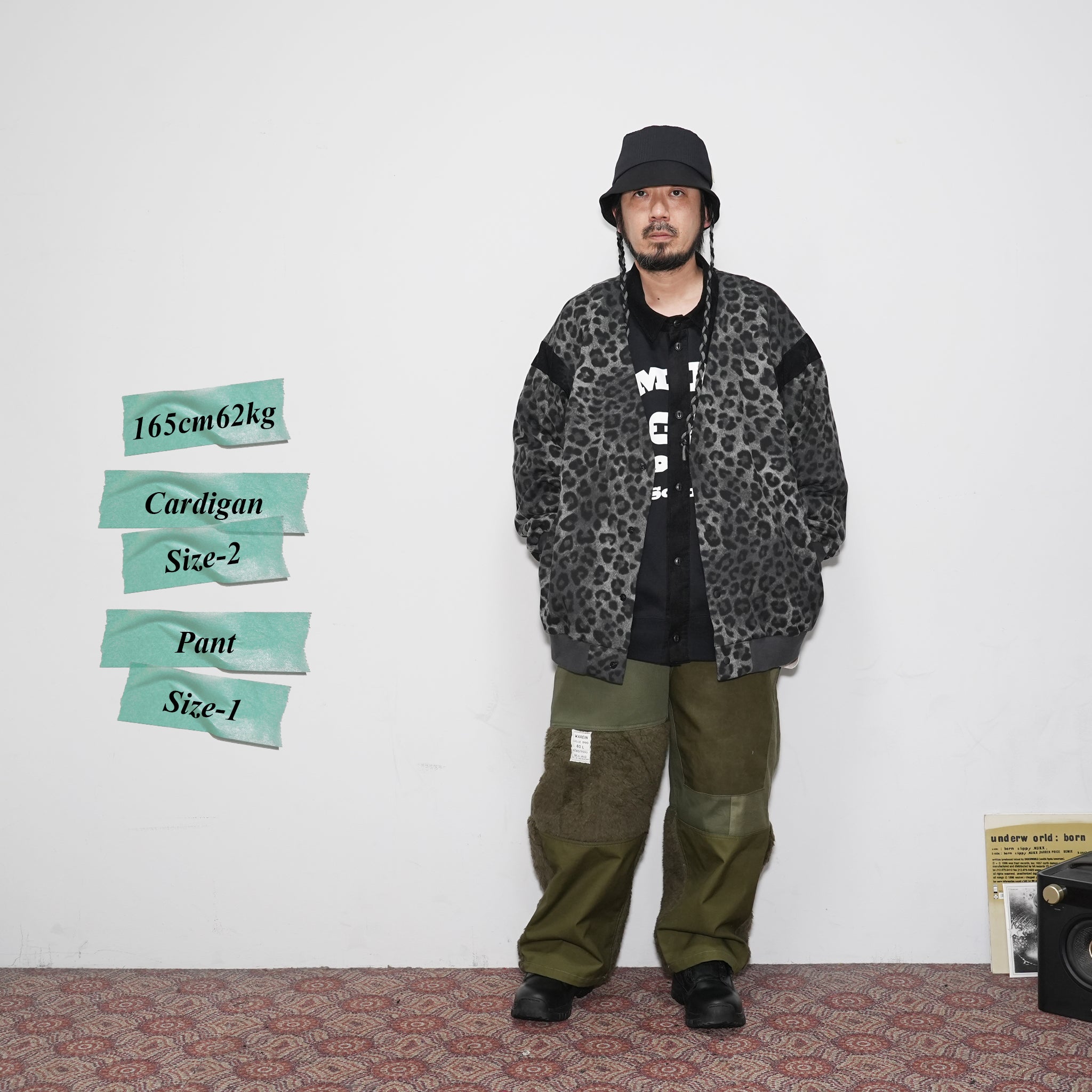 No:MK23A-C-17 | Name:Safari | Color:Beg/Blk【MASTERKEY_マスターキー】【archive】