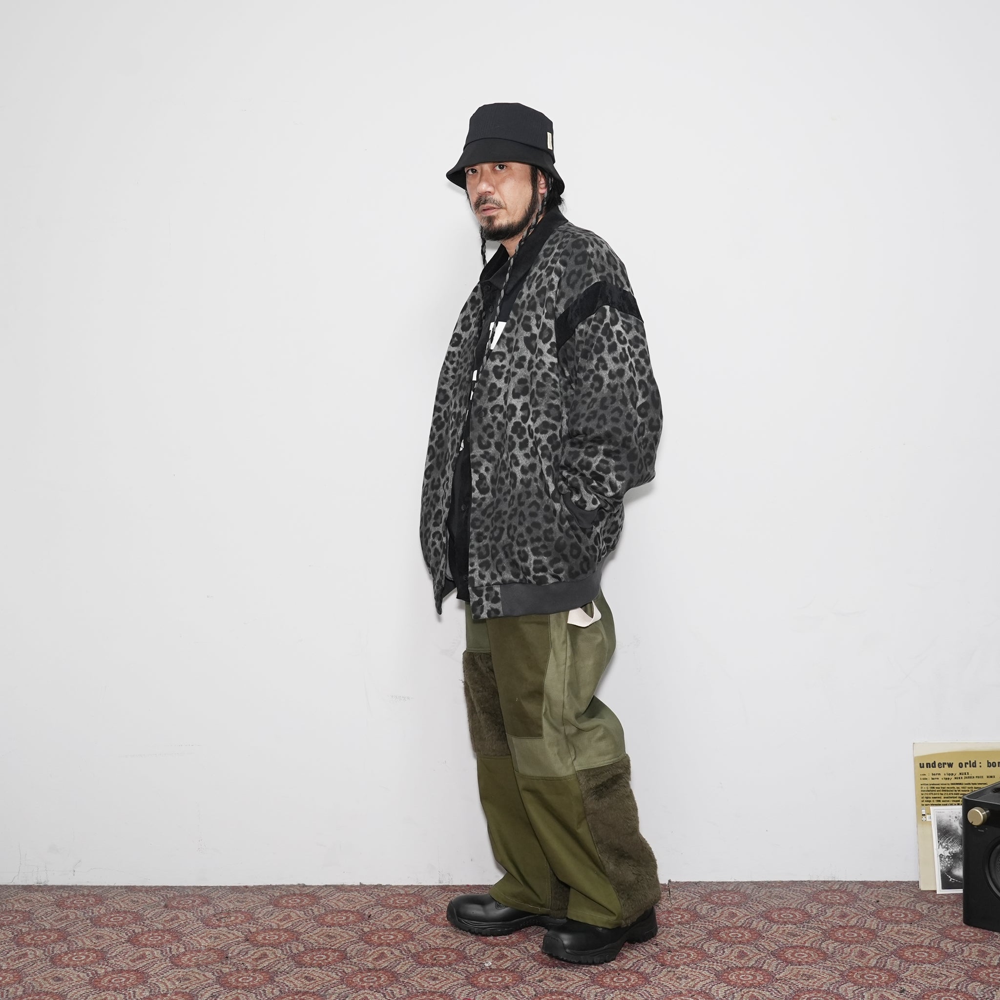 No:MK23A-C-17 | Name:Safari | Color:Beg/Blk【MASTERKEY_マスターキー】【archive】