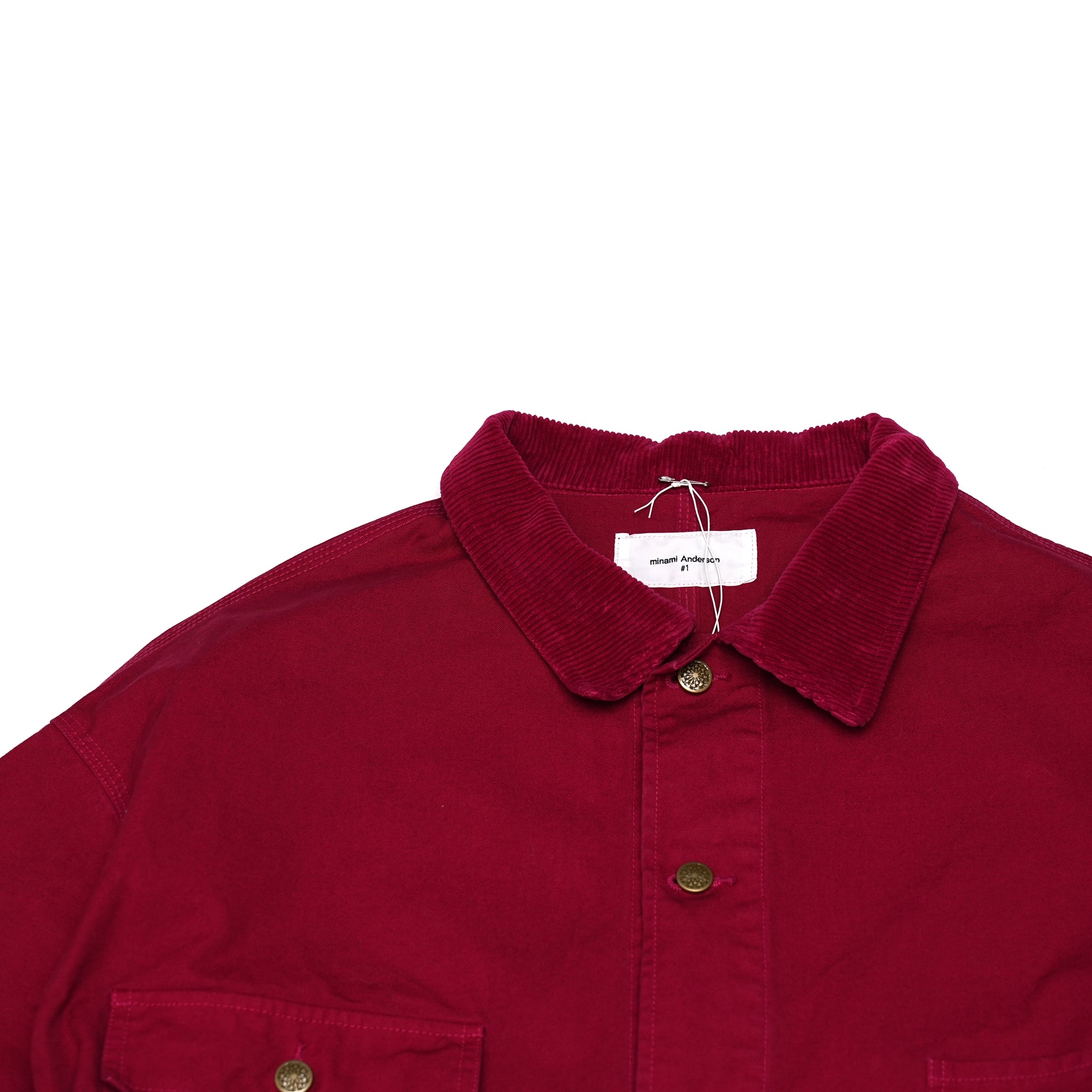 23#01373-5110 | CANVAS COVERALL Vintage 60’S | Color:レッド【MINAMI ANDERSON_ミナミアンダーソン】