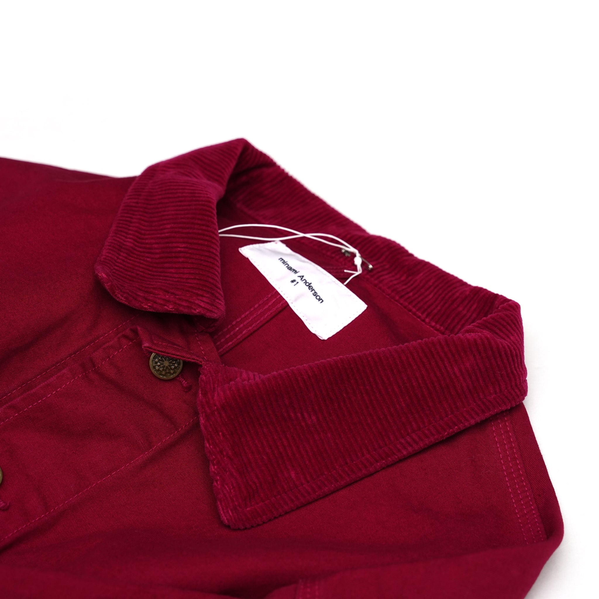 23#01373-5110 | CANVAS COVERALL Vintage 60’S | Color:レッド【MINAMI ANDERSON_ミナミアンダーソン】