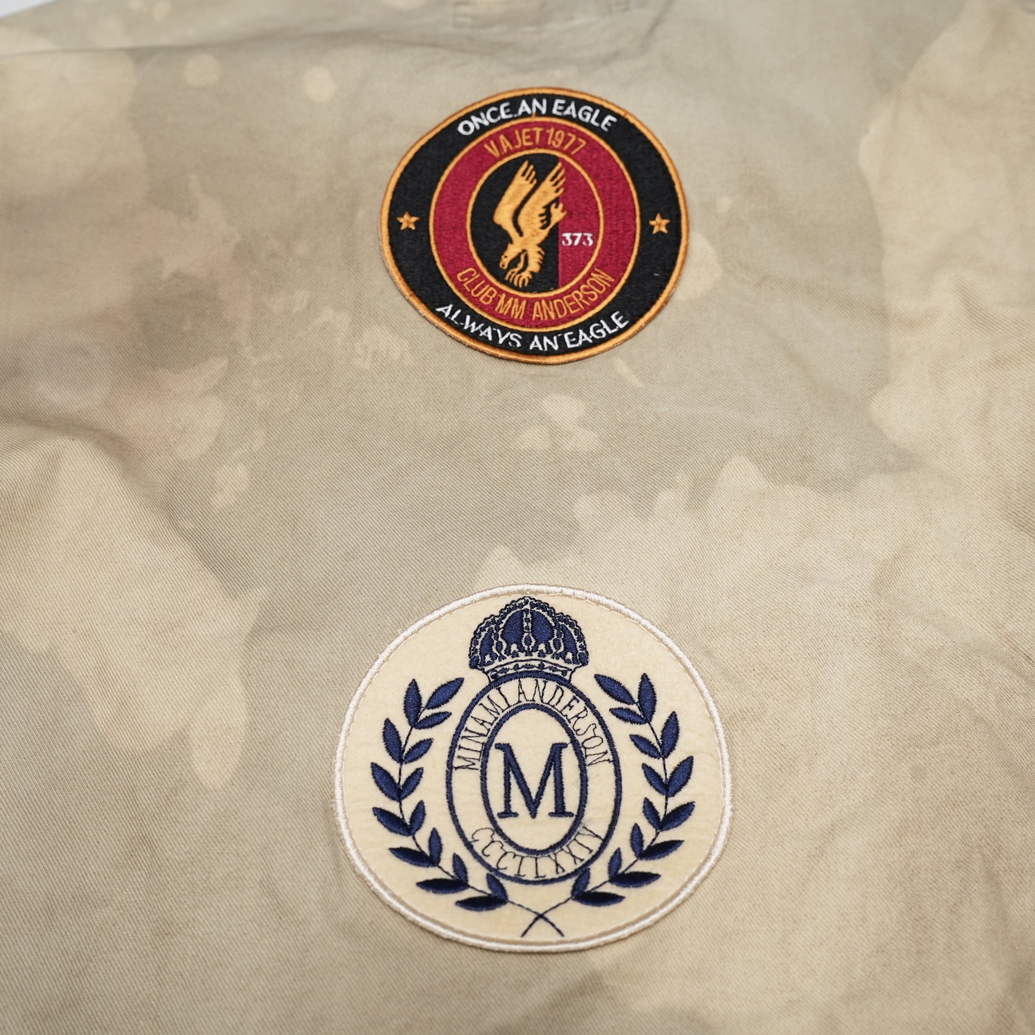 23#01373-6110 | BOYSCOUT SHIRTS-PATCHES | Color:ベージュ【MINAMI ANDERSON_ミナミアンダーソン】