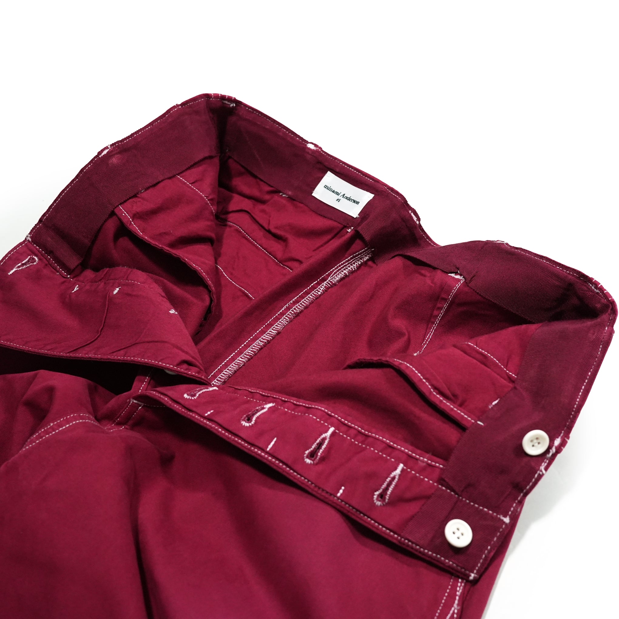 23#05373-4210 | FRENCH ARMY CHINO Vintage 50’S | Color:ベージュ/レッド【MINAMI ANDERSON_ミナミアンダーソン】