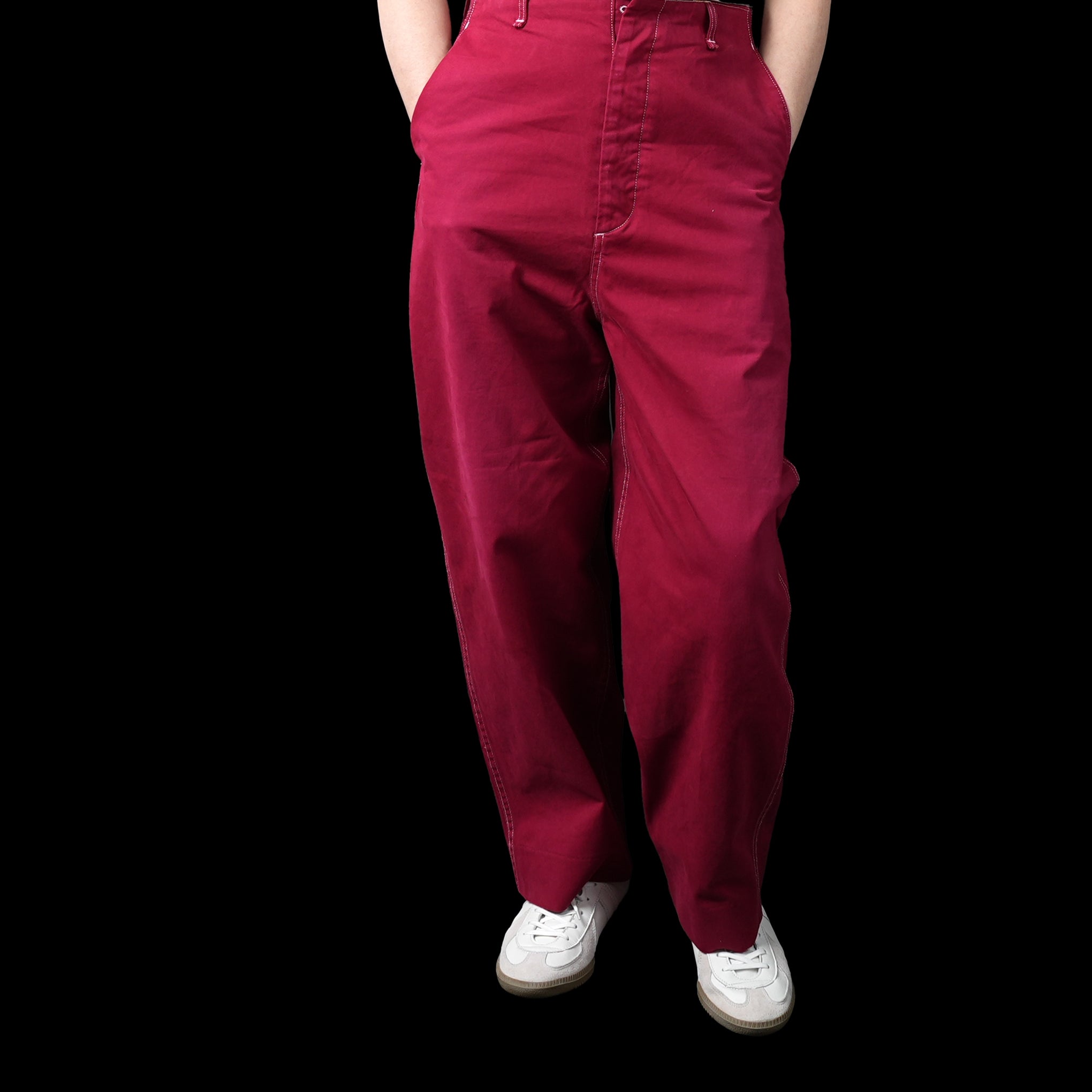 23#05373-4210 | FRENCH ARMY CHINO Vintage 50’S | Color:ベージュ/レッド【MINAMI ANDERSON_ミナミアンダーソン】