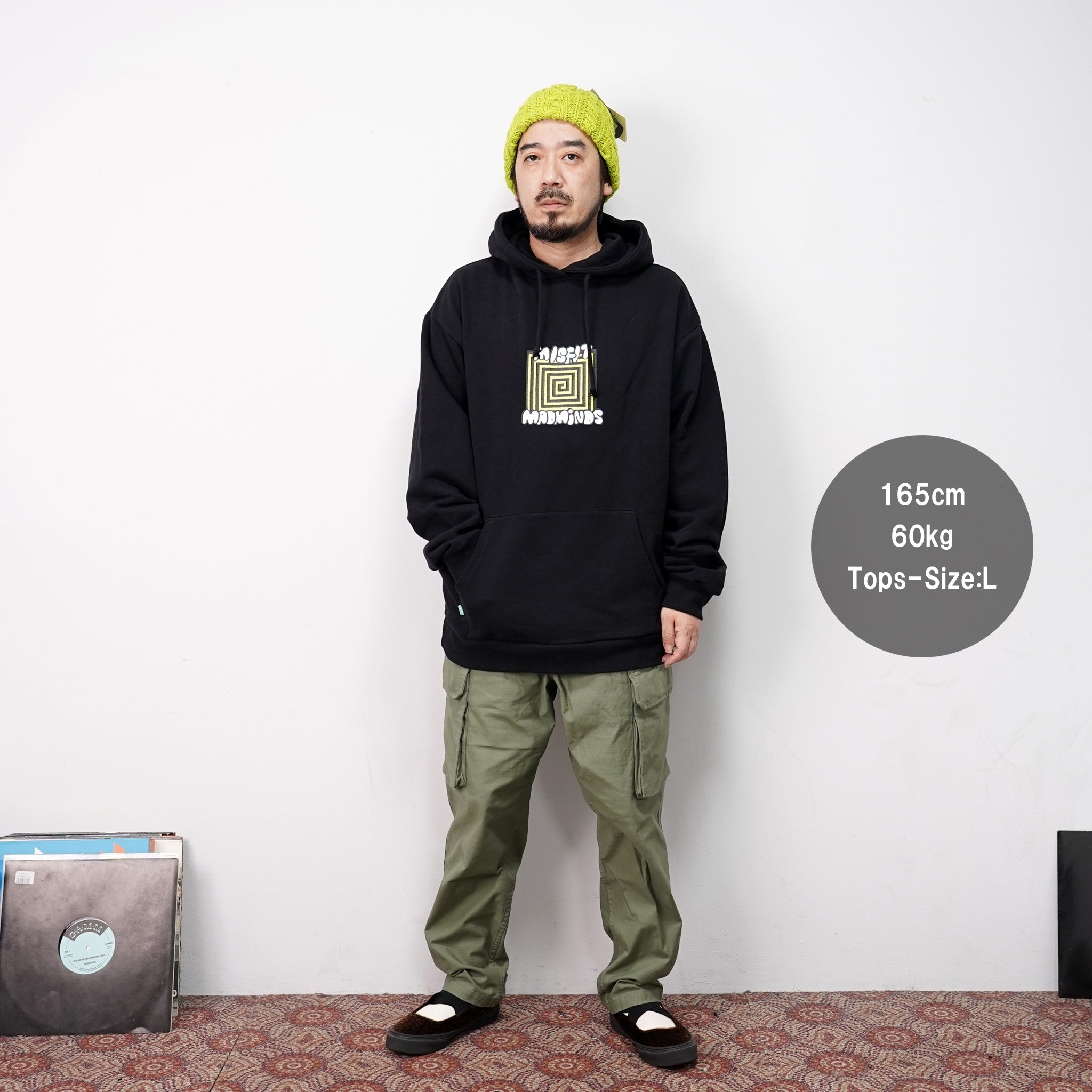 HL-0001 | Bw 016 Cable Bobcap – Flo Pink / Flo Green | HIGHLAND 2000【ネコポス選択可能】