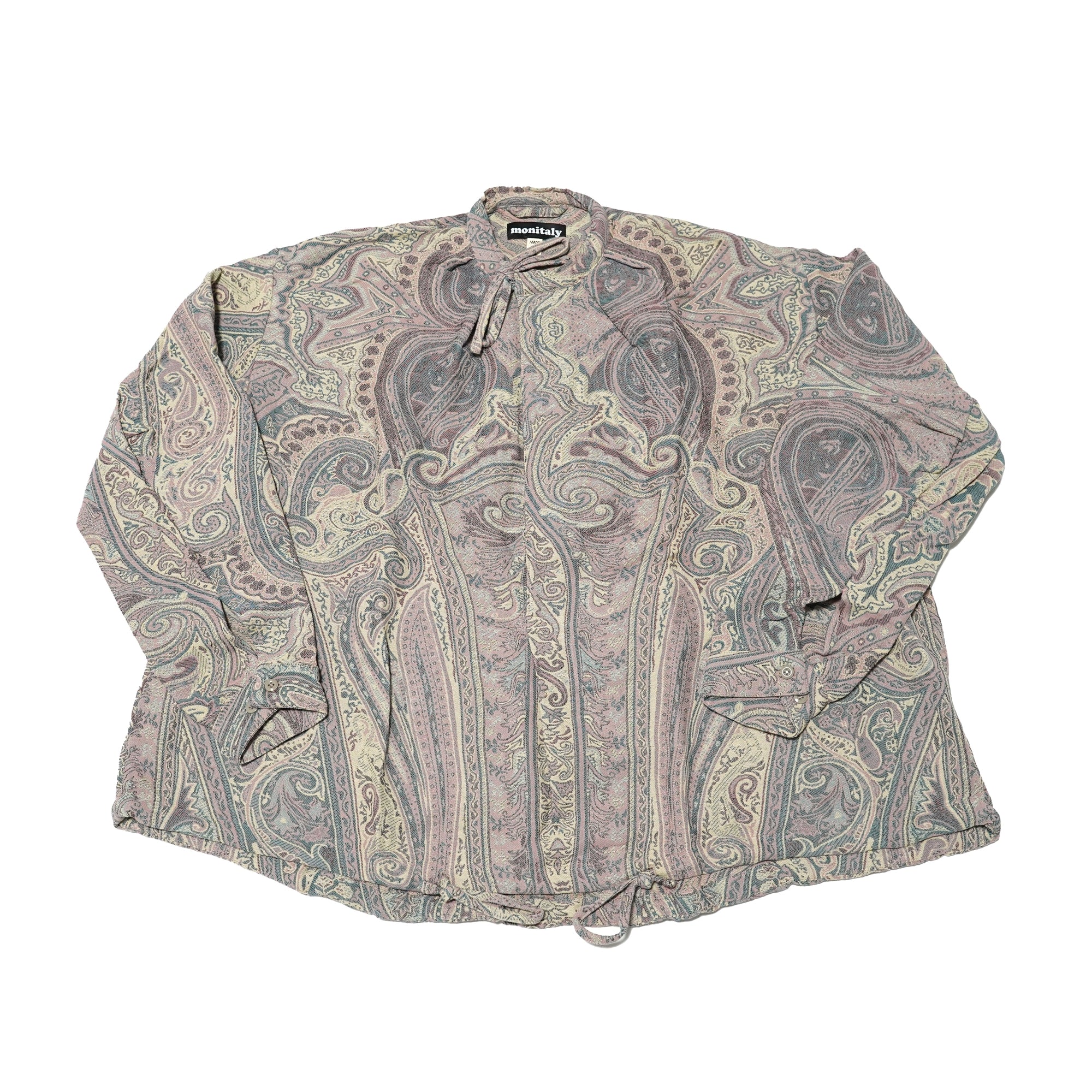 No:M29502 | Name:Military Smock Pullover | Color:BETRO Paisley【MONITALY】-MONITALY-ADDICTION FUKUOKA