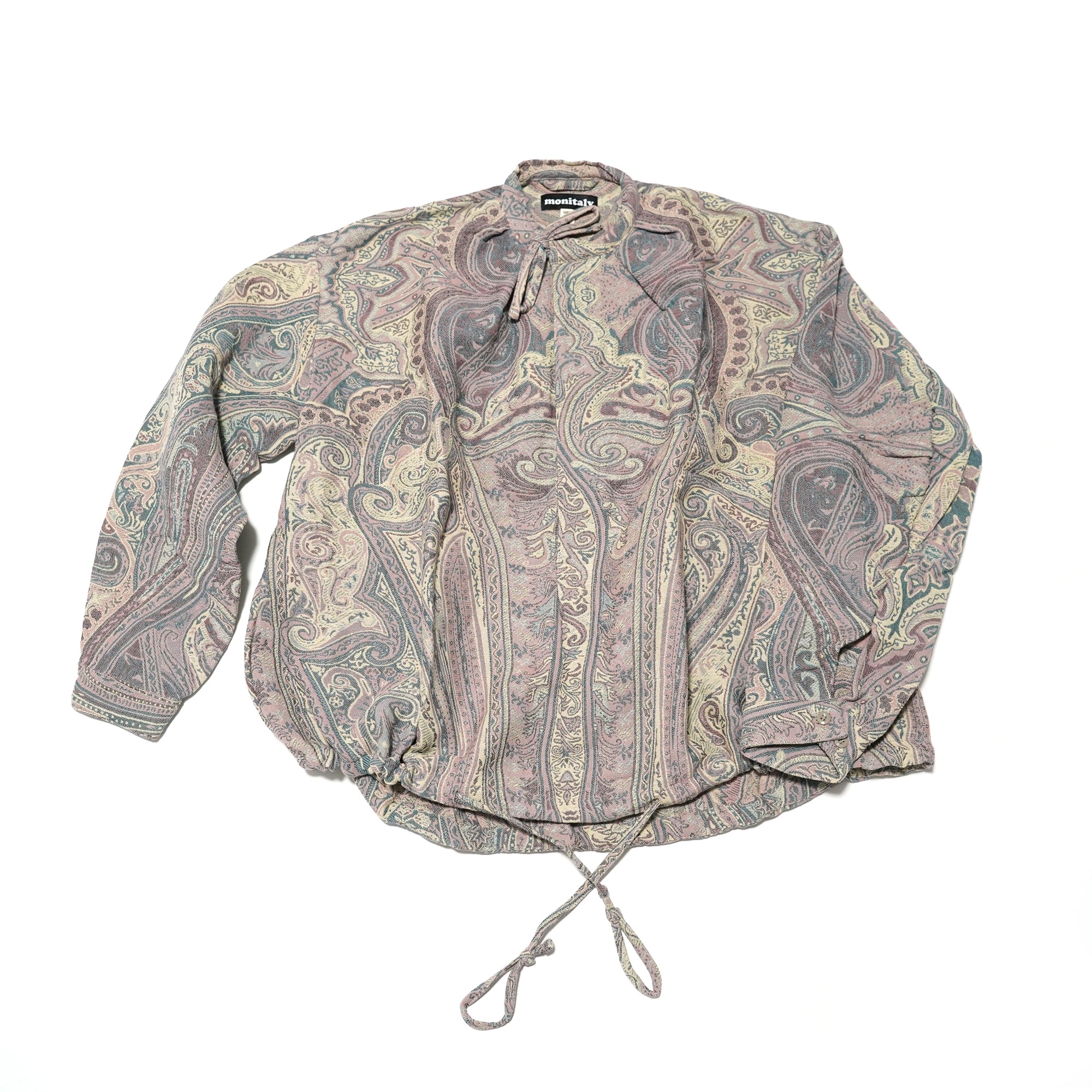 No:M29502 | Name:Military Smock Pullover | Color:BETRO Paisley【MONITALY】-MONITALY-ADDICTION FUKUOKA