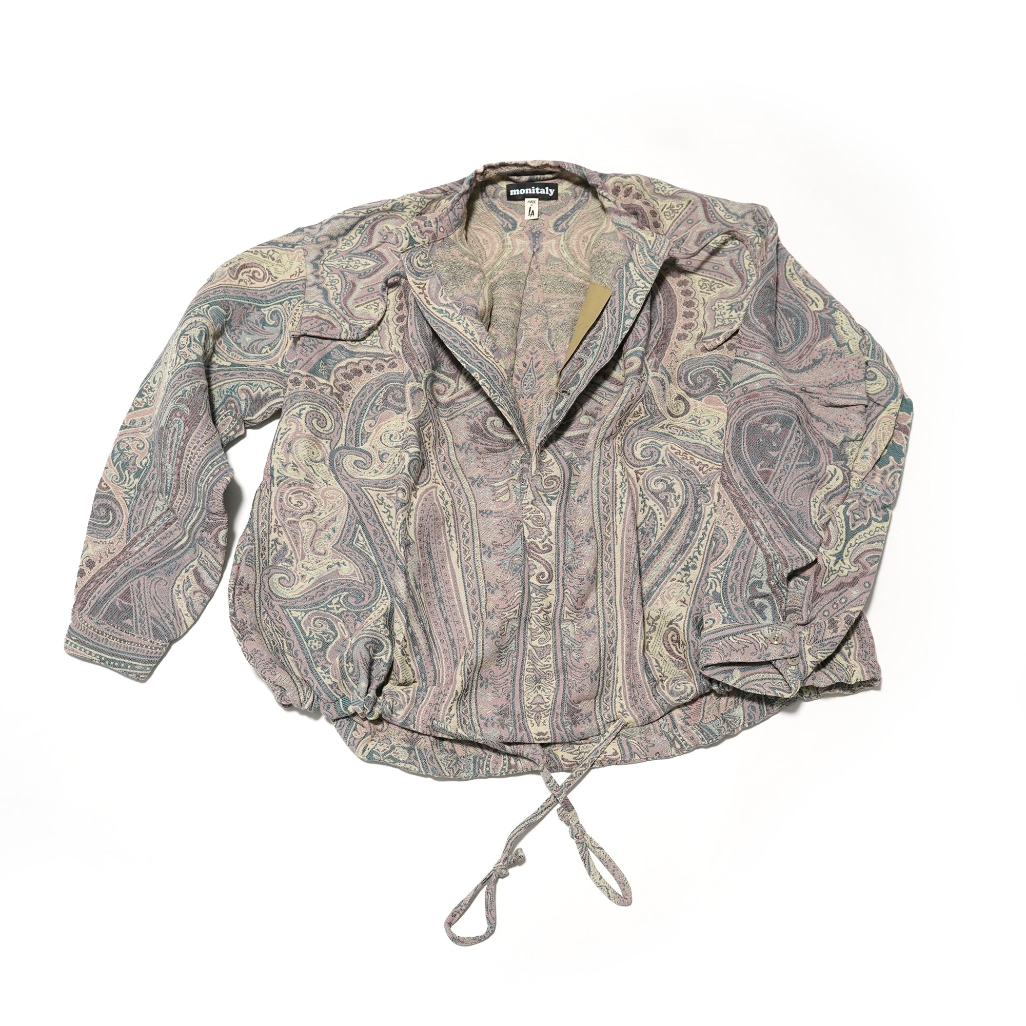 No:M29502 | Name:Military Smock Pullover | Color:BETRO Paisley【MONITALY】-MONITALY-ADDICTION FUKUOKA