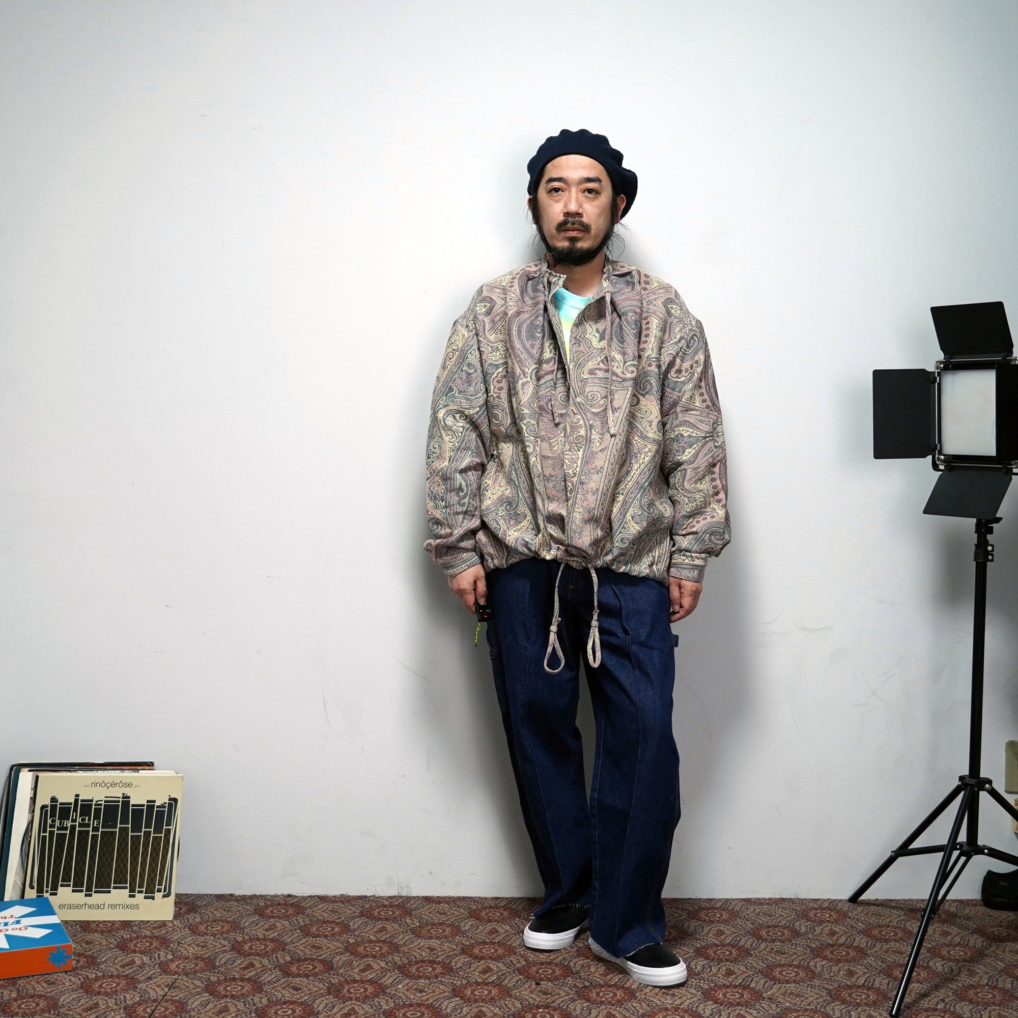 No:M29502 | Name:Military Smock Pullover | Color:BETRO Paisley【MONITALY】-MONITALY-ADDICTION FUKUOKA