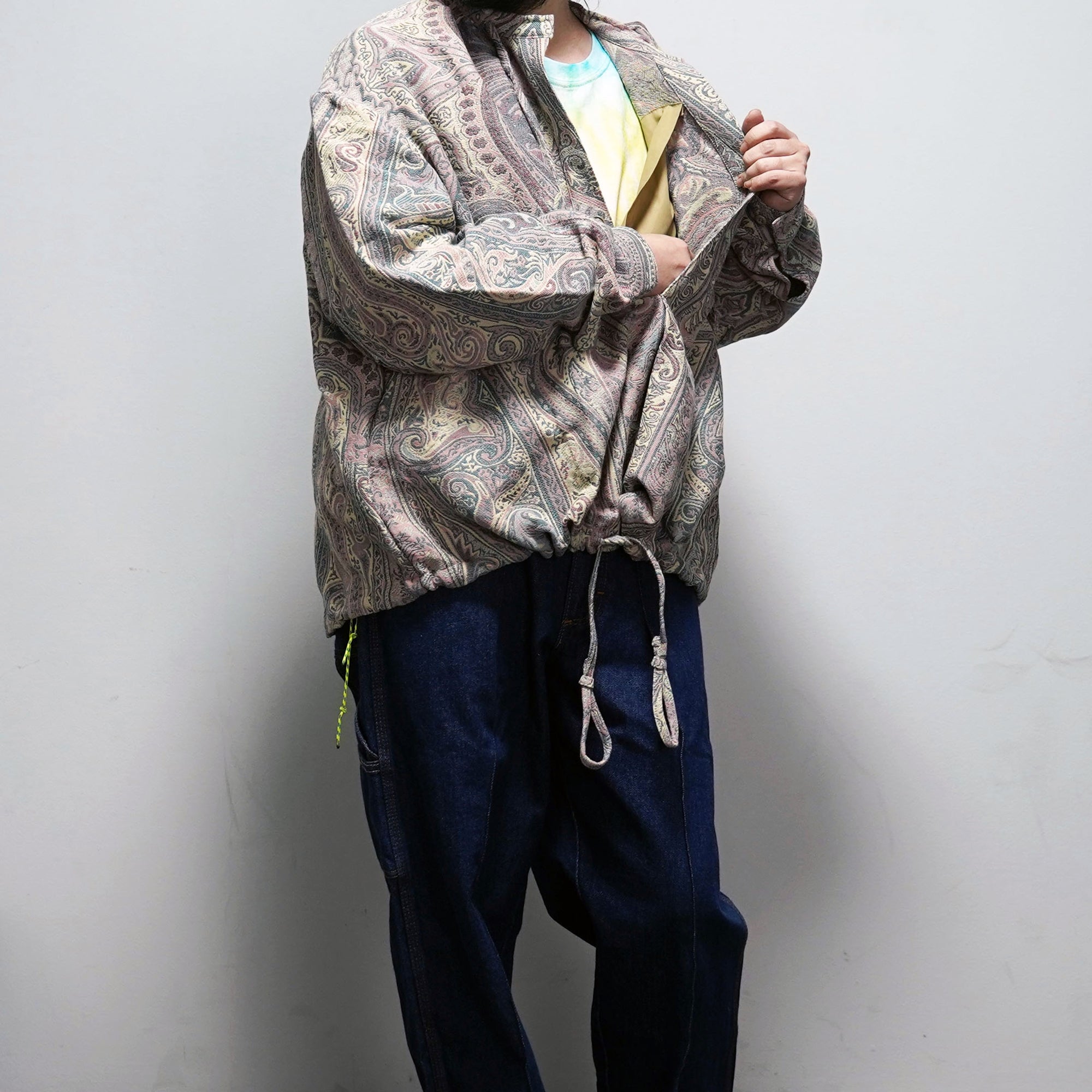 No:M29502 | Name:Military Smock Pullover | Color:BETRO Paisley【MONITALY】-MONITALY-ADDICTION FUKUOKA