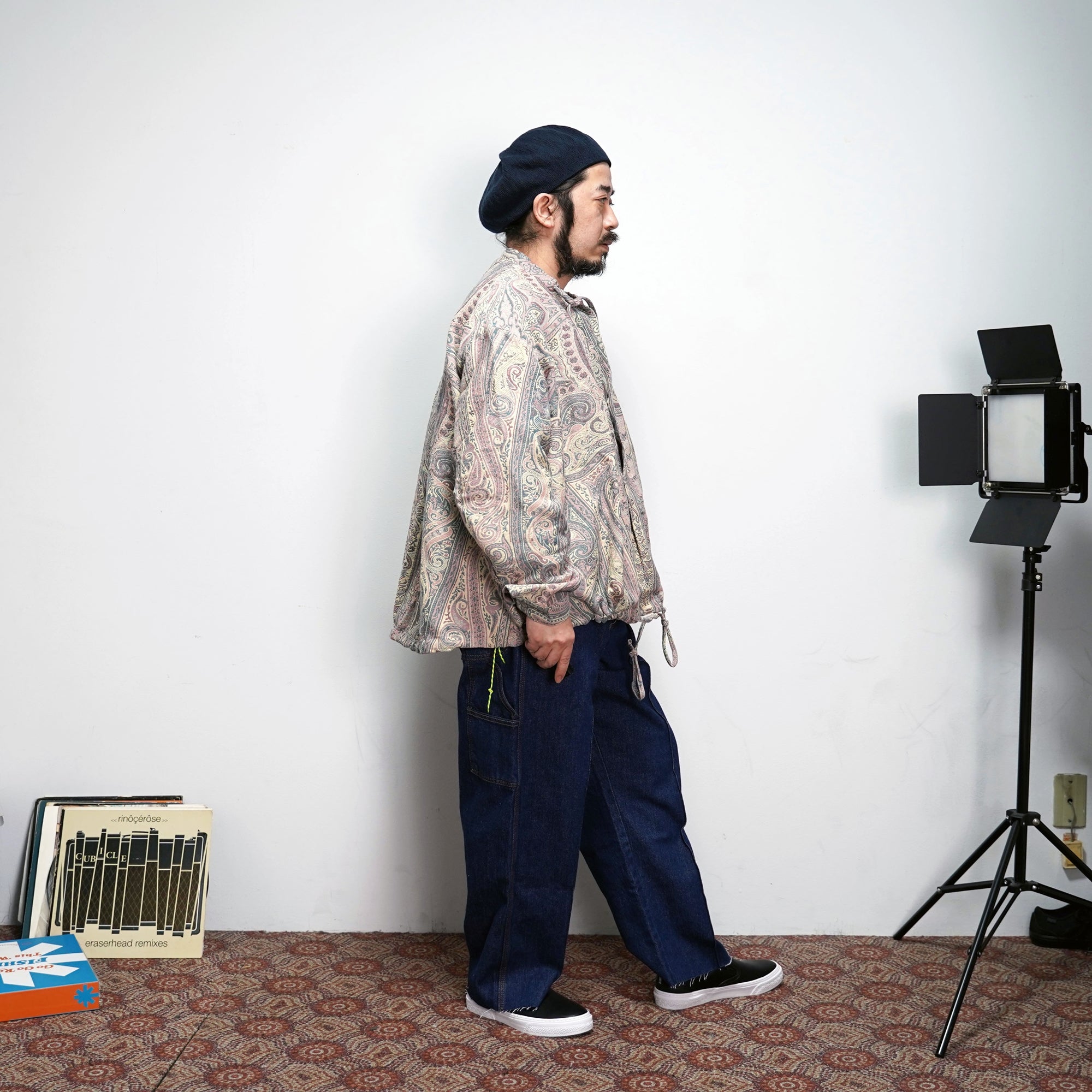 No:M29502 | Name:Military Smock Pullover | Color:BETRO Paisley【MONITALY】-MONITALY-ADDICTION FUKUOKA