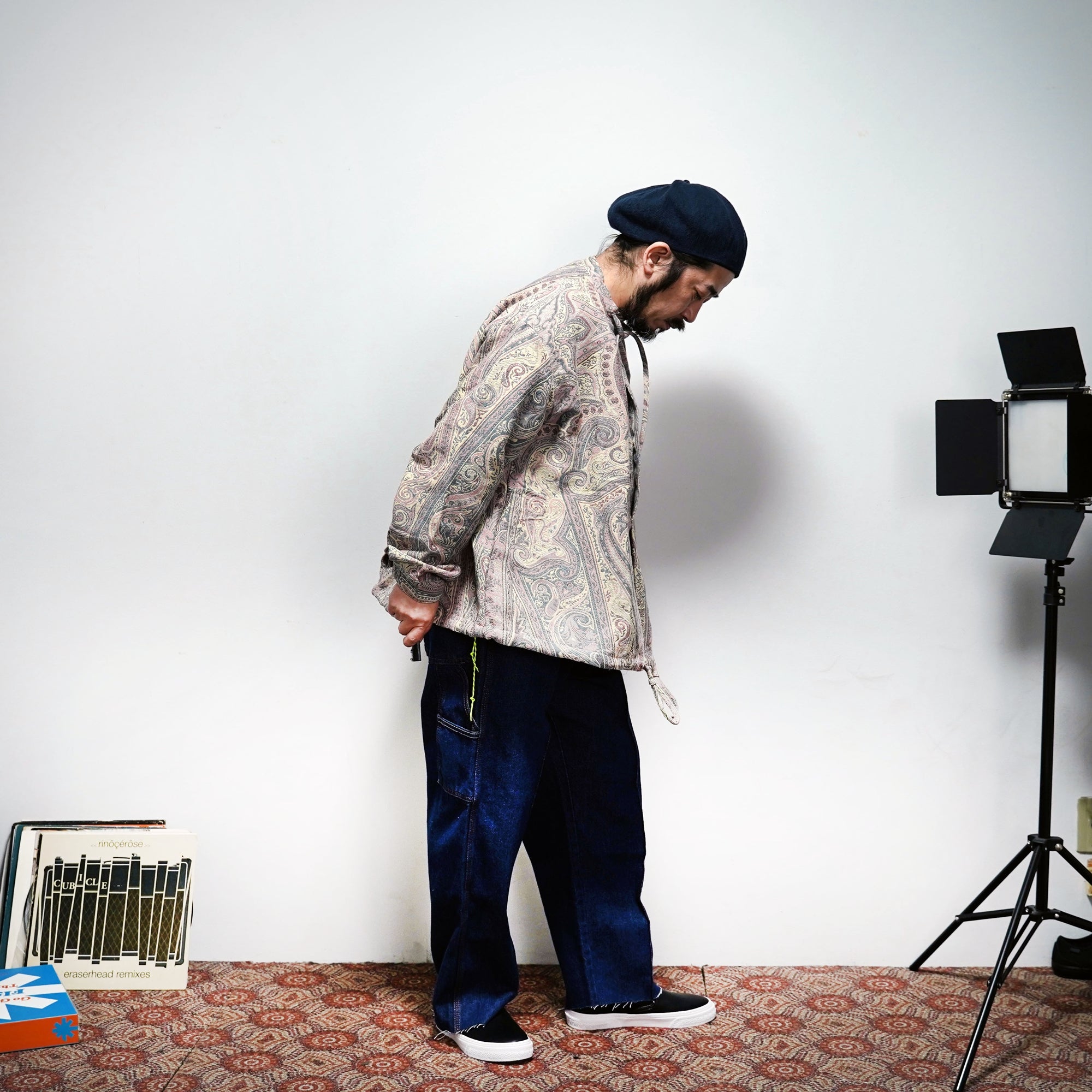No:M29502 | Name:Military Smock Pullover | Color:BETRO Paisley【MONITALY】-MONITALY-ADDICTION FUKUOKA