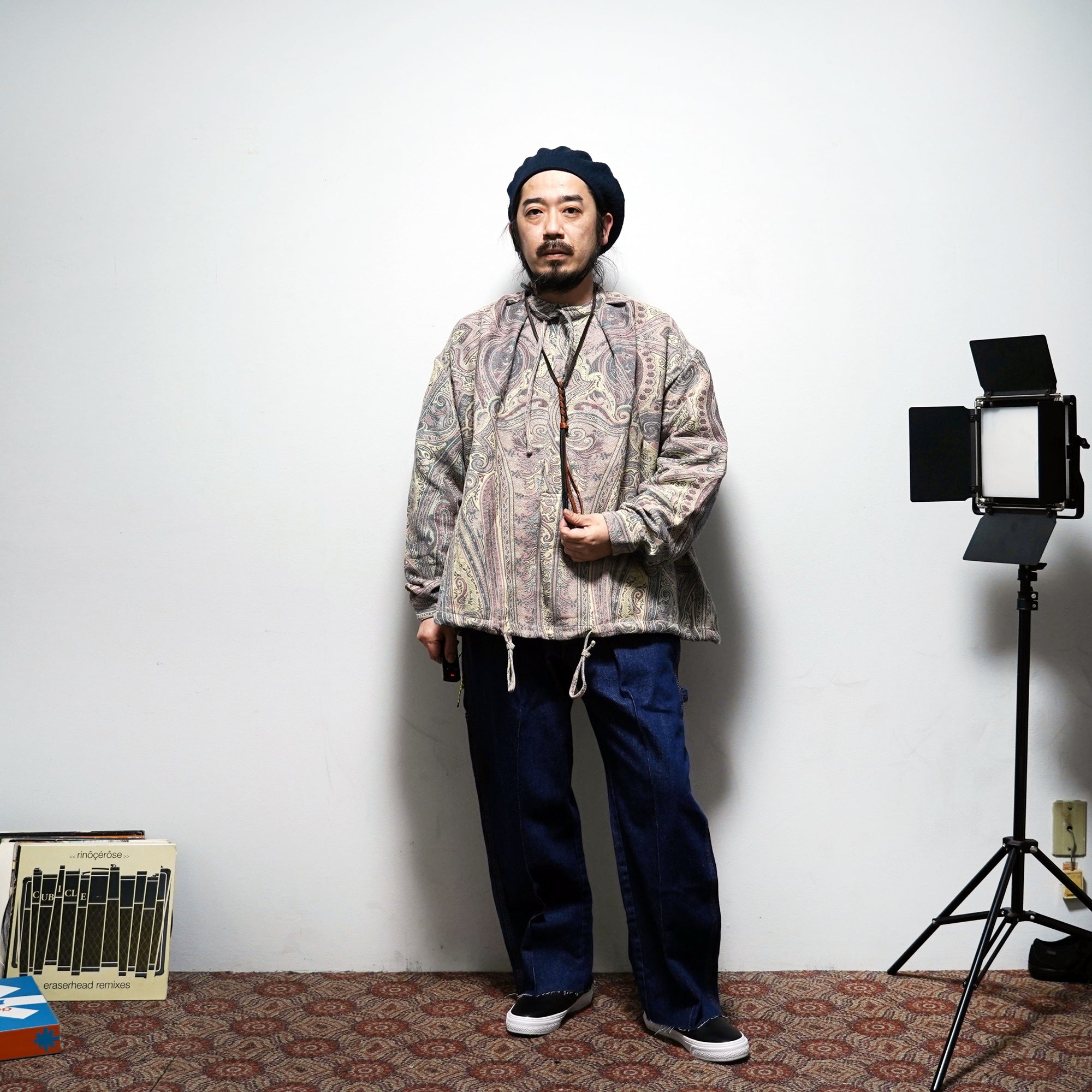 No:M29502 | Name:Military Smock Pullover | Color:BETRO Paisley【MONITALY】-MONITALY-ADDICTION FUKUOKA