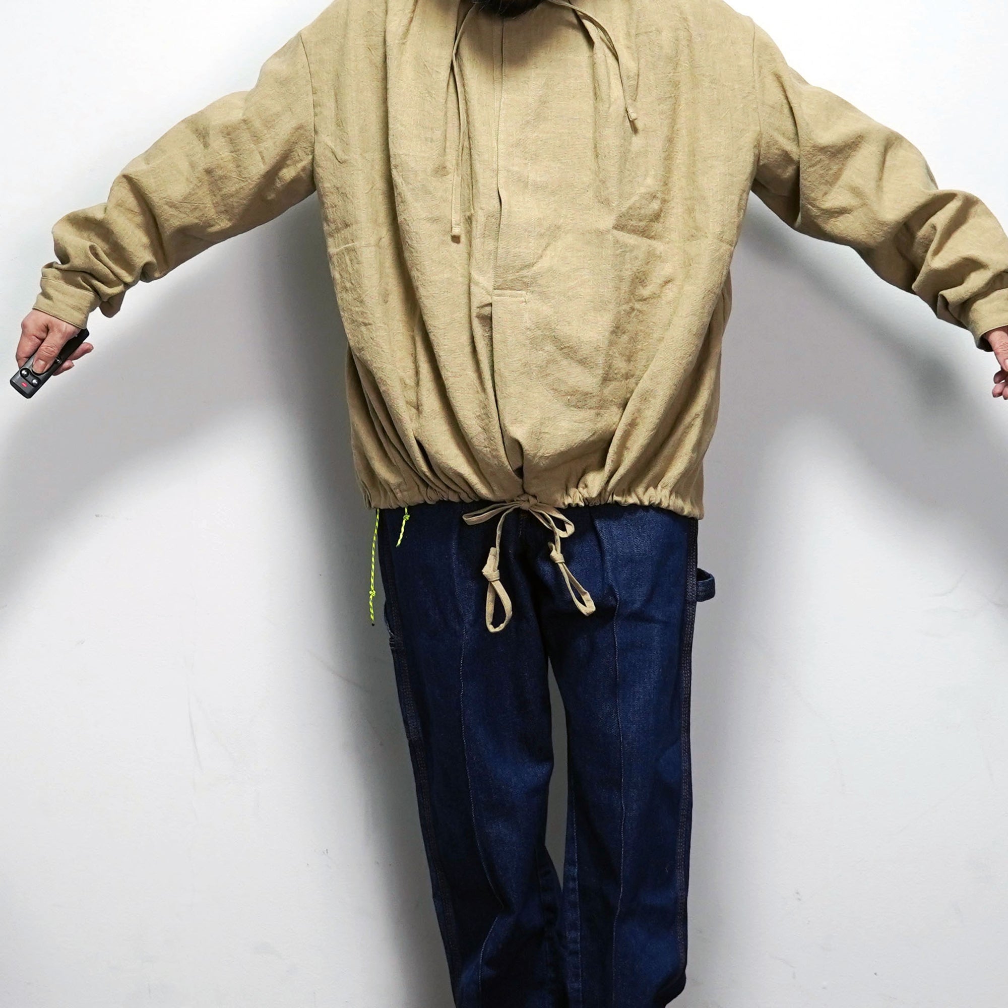 No:M29502 | Name:Military Smock Pullover | Color:230G LINEN KHAKI【MONITALY】-MONITALY-ADDICTION FUKUOKA