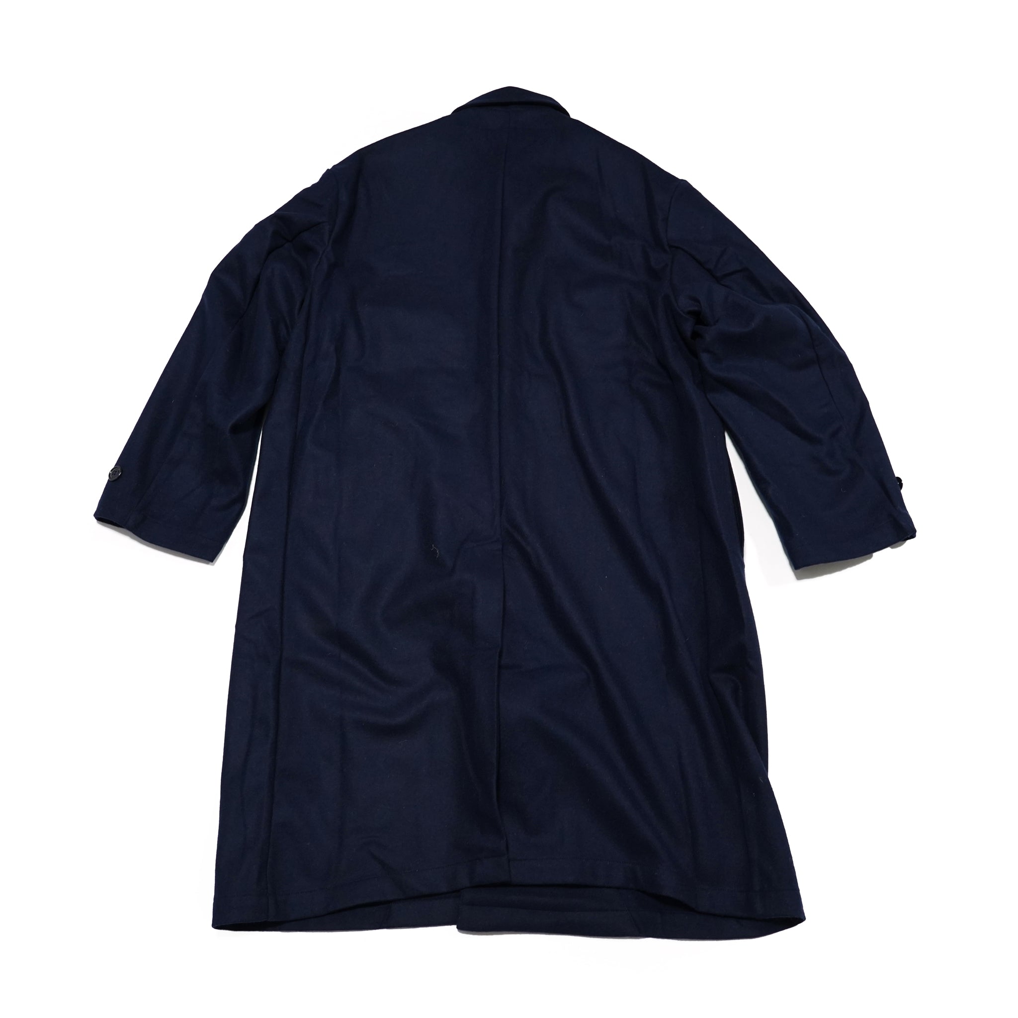 No:M30007B | Name:Horse Keeper Shop Coat | Color:Wool Flannel Solid Navy【MONITALY_モニタリー】【archive】
