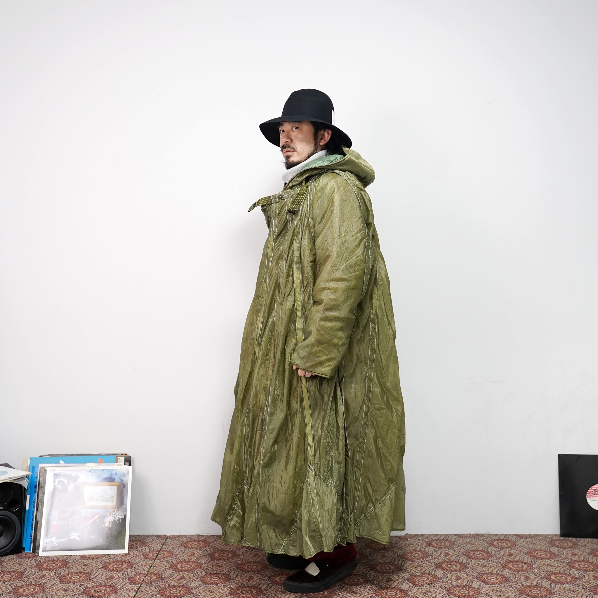 M30018 | Insulated Duffle Coat | Color:Vintage Us Army Parachute X Betro Paisley | Size:40/42【MONITALY_モニタリー】【archive】