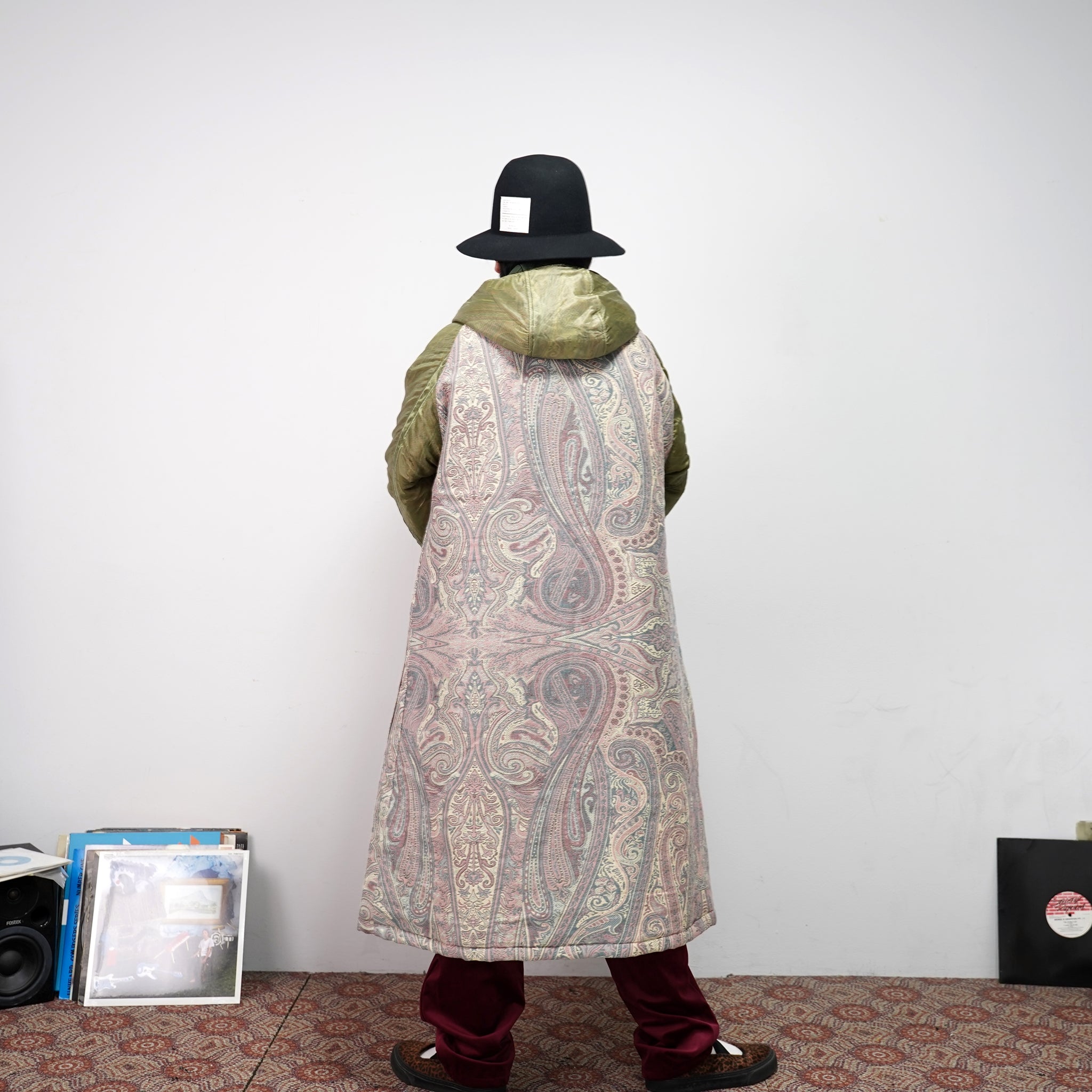 M30018 | Insulated Duffle Coat | Color:Vintage Us Army Parachute X Betro Paisley | Size:40/42【MONITALY_モニタリー】【archive】