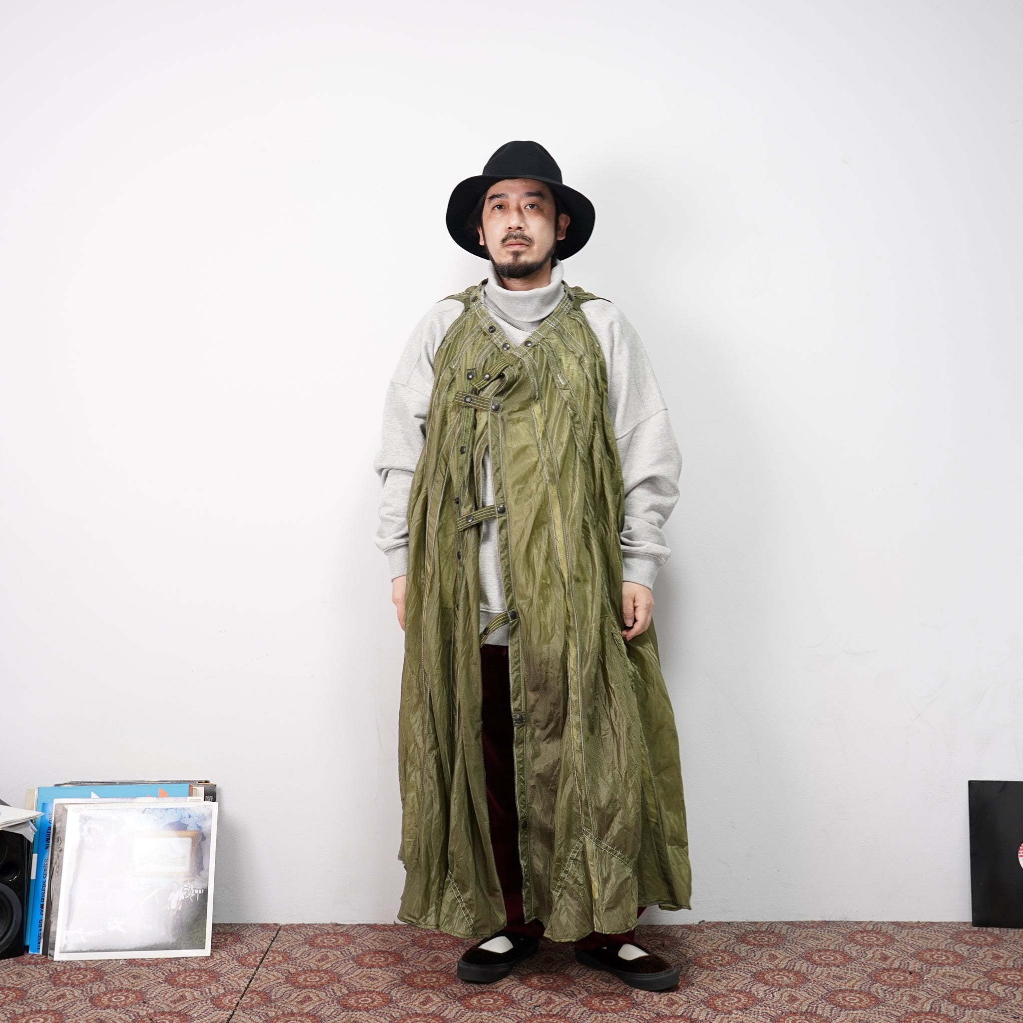 M30018 | Insulated Duffle Coat | Color:Vintage Us Army Parachute X Betro Paisley | Size:40/42【MONITALY_モニタリー】【archive】