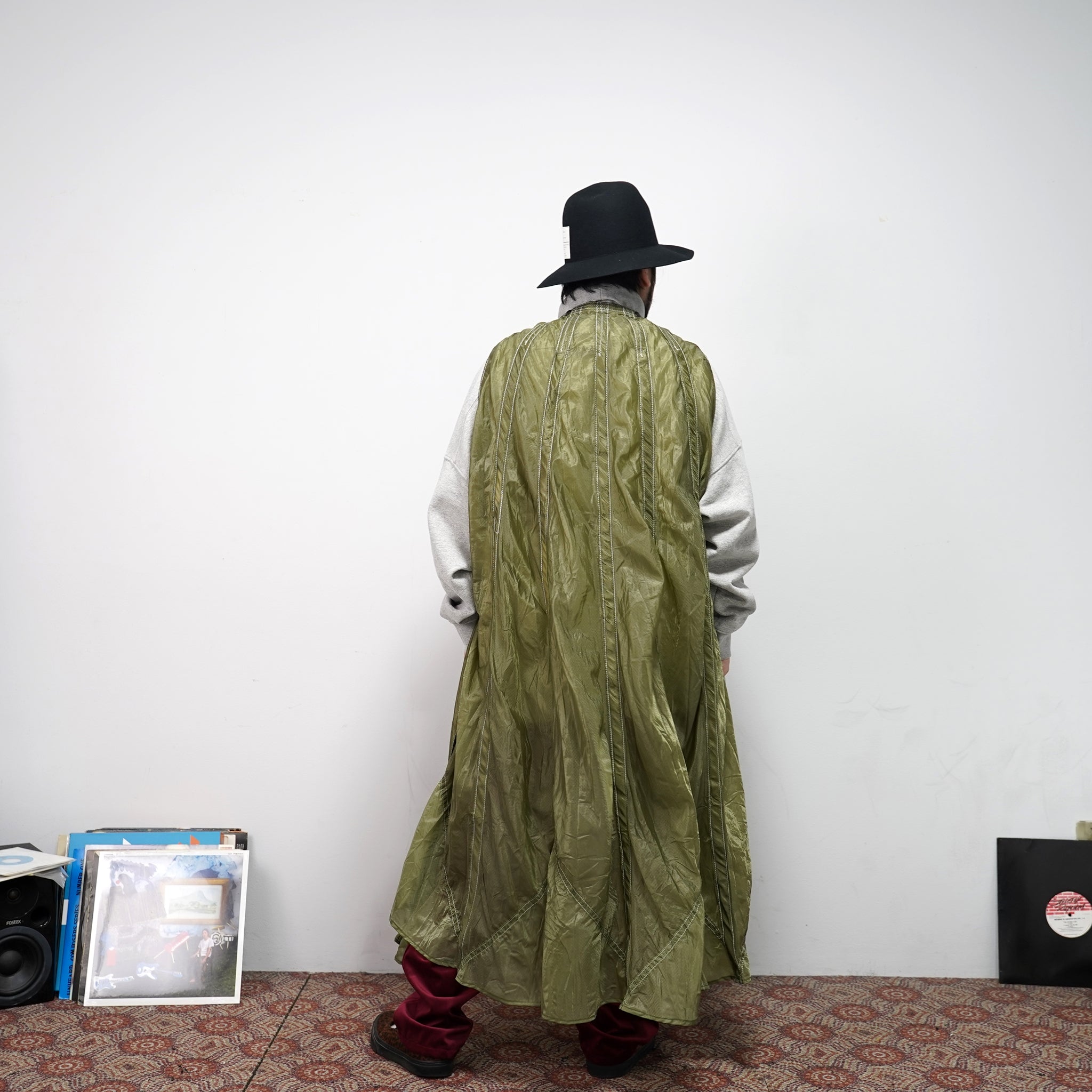 M30018 | Insulated Duffle Coat | Color:Vintage Us Army Parachute X Betro Paisley | Size:40/42【MONITALY_モニタリー】【archive】