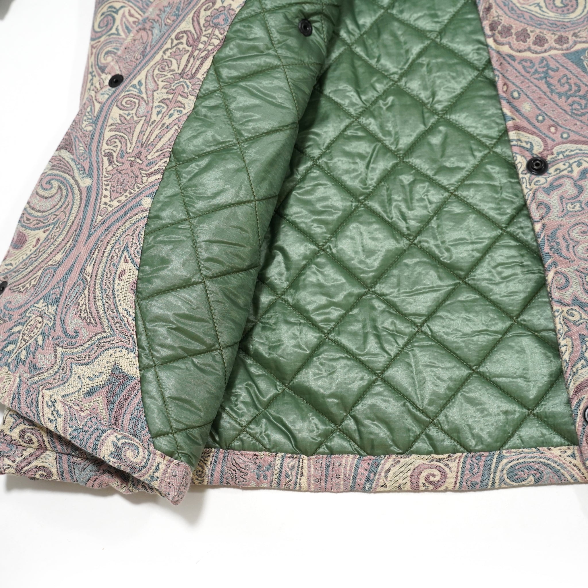 M30018 | Insulated Duffle Coat | Color:Vintage Us Army Parachute X Betro Paisley | Size:40/42【MONITALY_モニタリー】【archive】