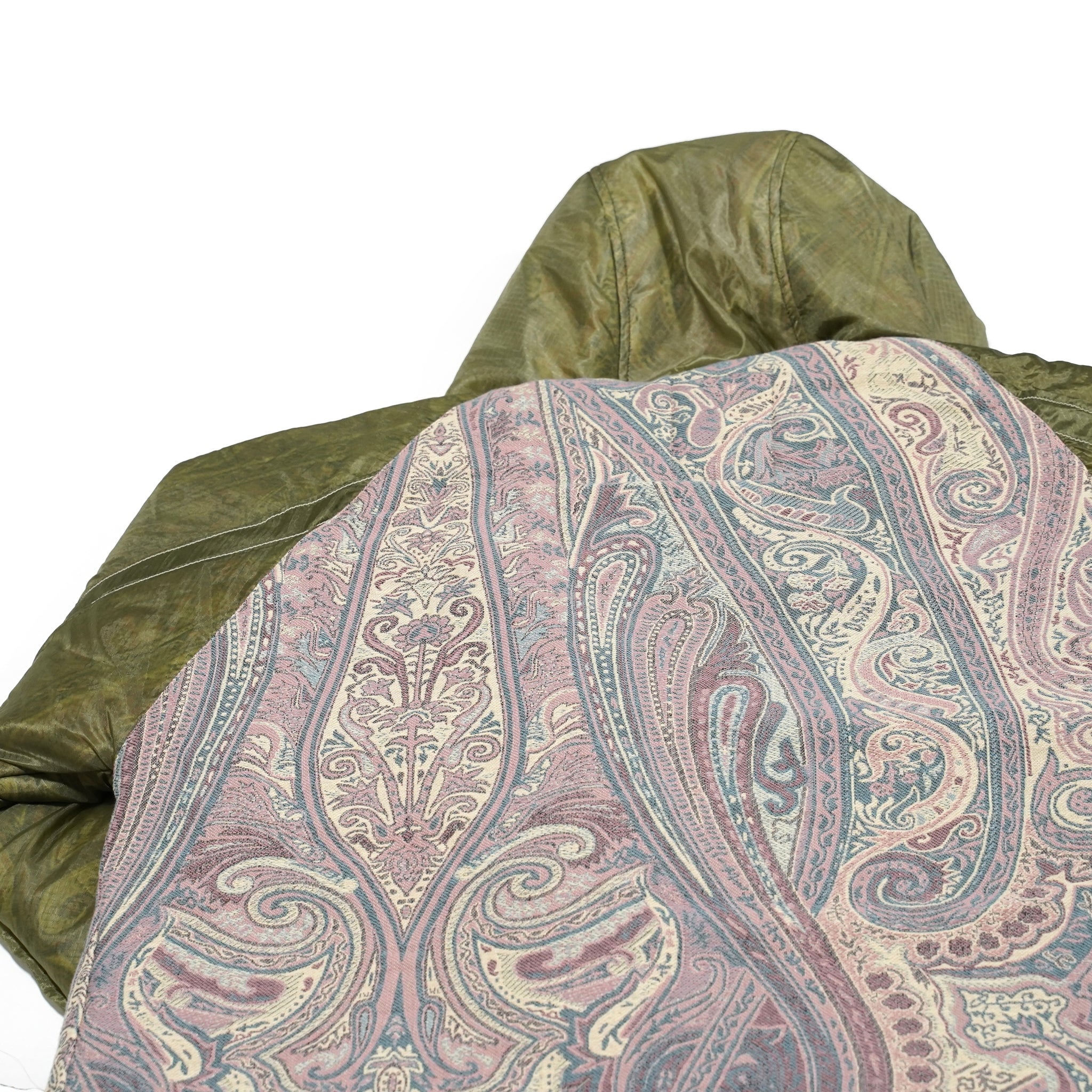 M30018 | Insulated Duffle Coat | Color:Vintage Us Army Parachute X Betro Paisley | Size:40/42【MONITALY_モニタリー】【archive】