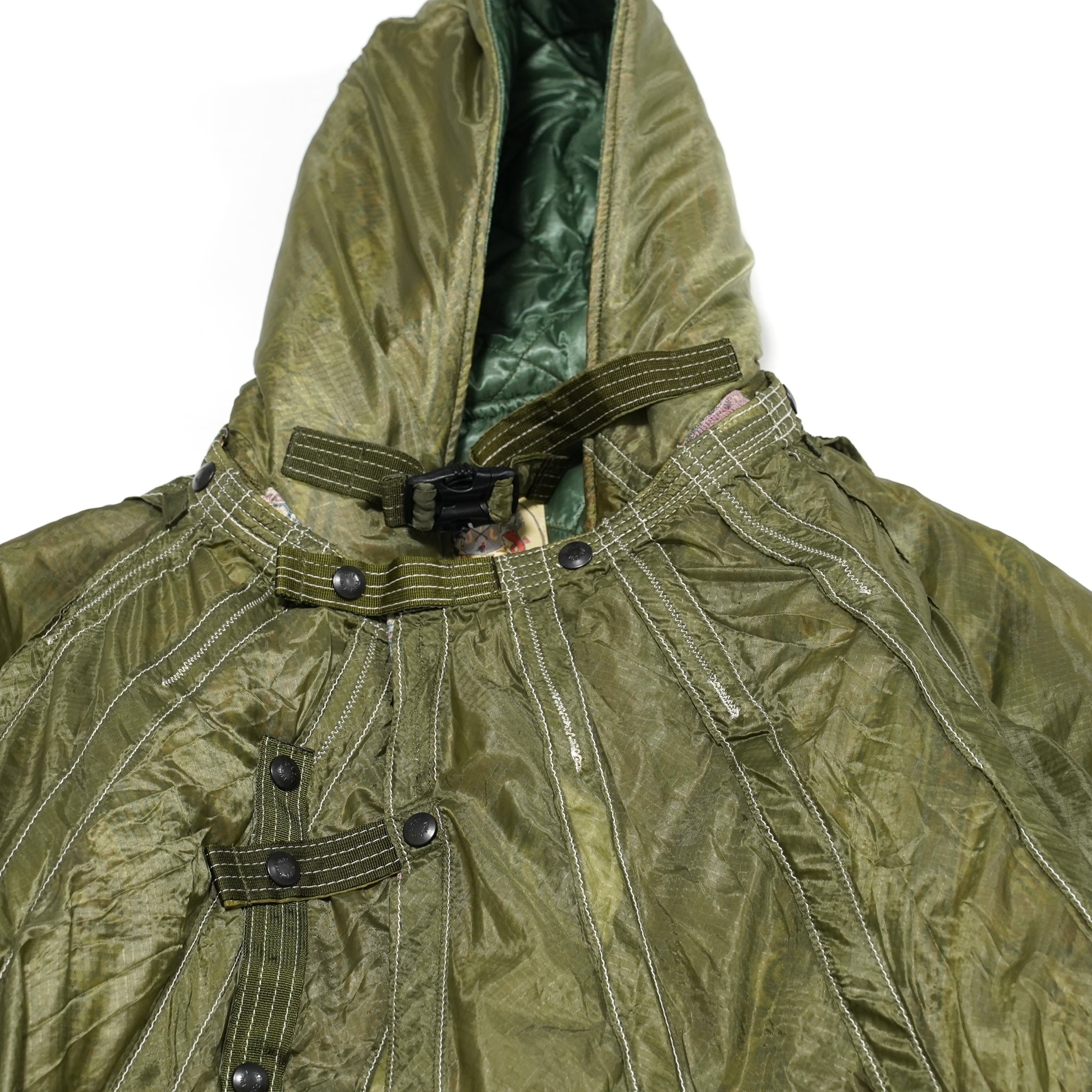M30018 | Insulated Duffle Coat | Color:Vintage Us Army Parachute X Betro Paisley | Size:40/42【MONITALY_モニタリー】【archive】
