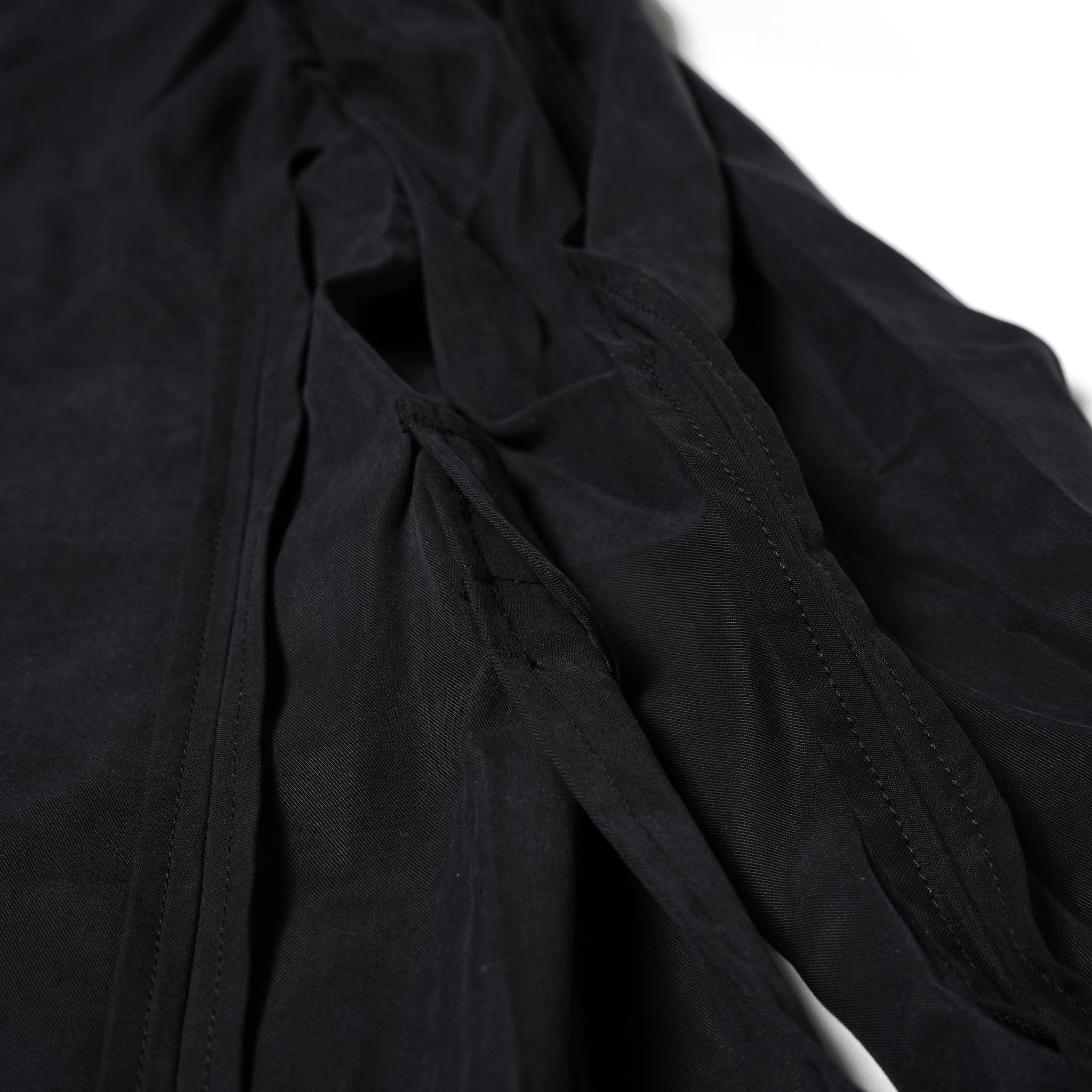 No:M31017-17 | Name:Ura Low Lapel Blazer | Color:Tencel Black【MONITALY_モニタリー】【archive】