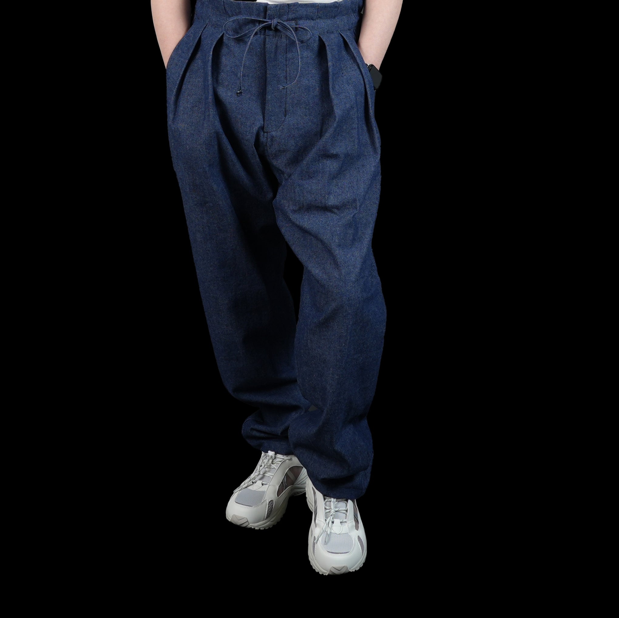 M31305-24 | Drop Crotch Pants | Color:Chambray【MONITALY_モニタリー】