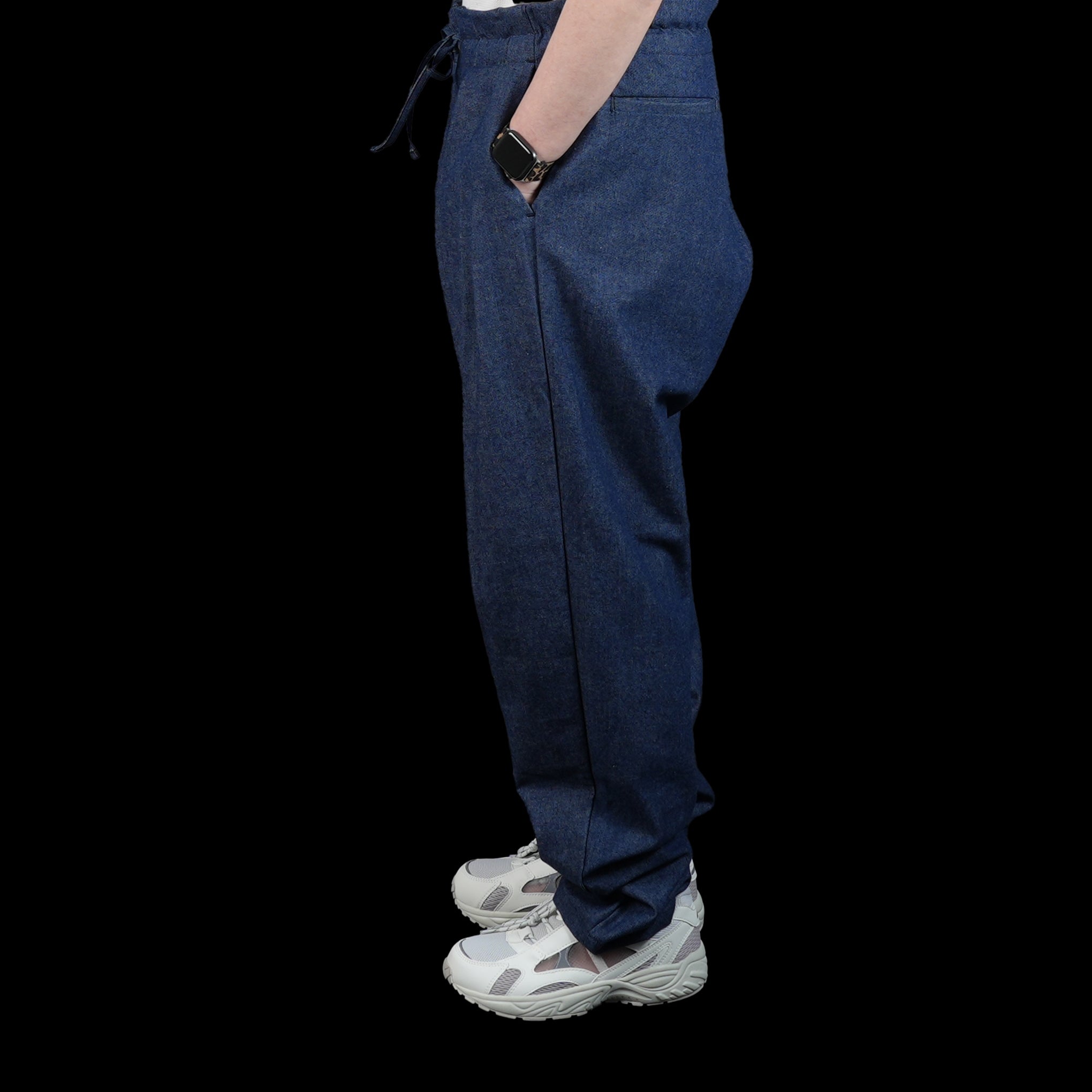 M31305-24 | Drop Crotch Pants | Color:Chambray【MONITALY_モニタリー】