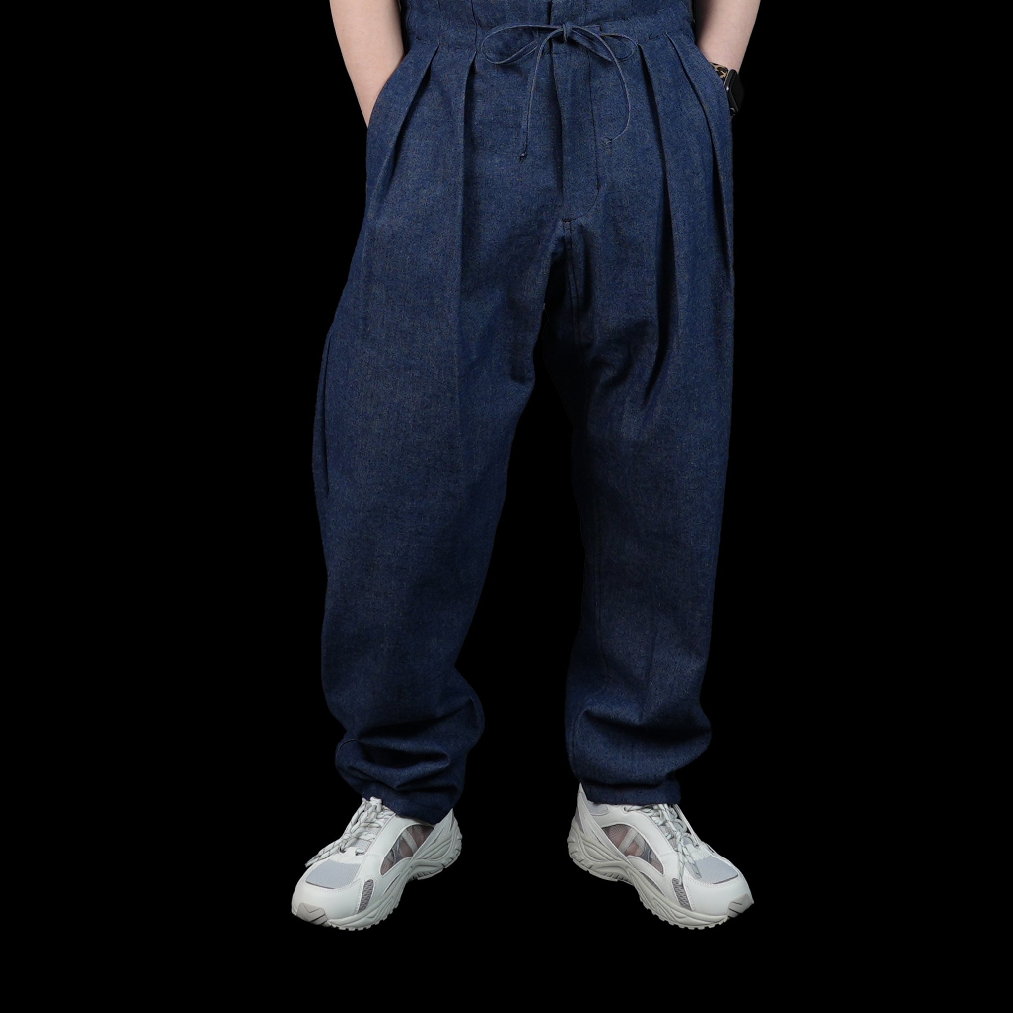 M31305-24 | Drop Crotch Pants | Color:Chambray【MONITALY_モニタリー】