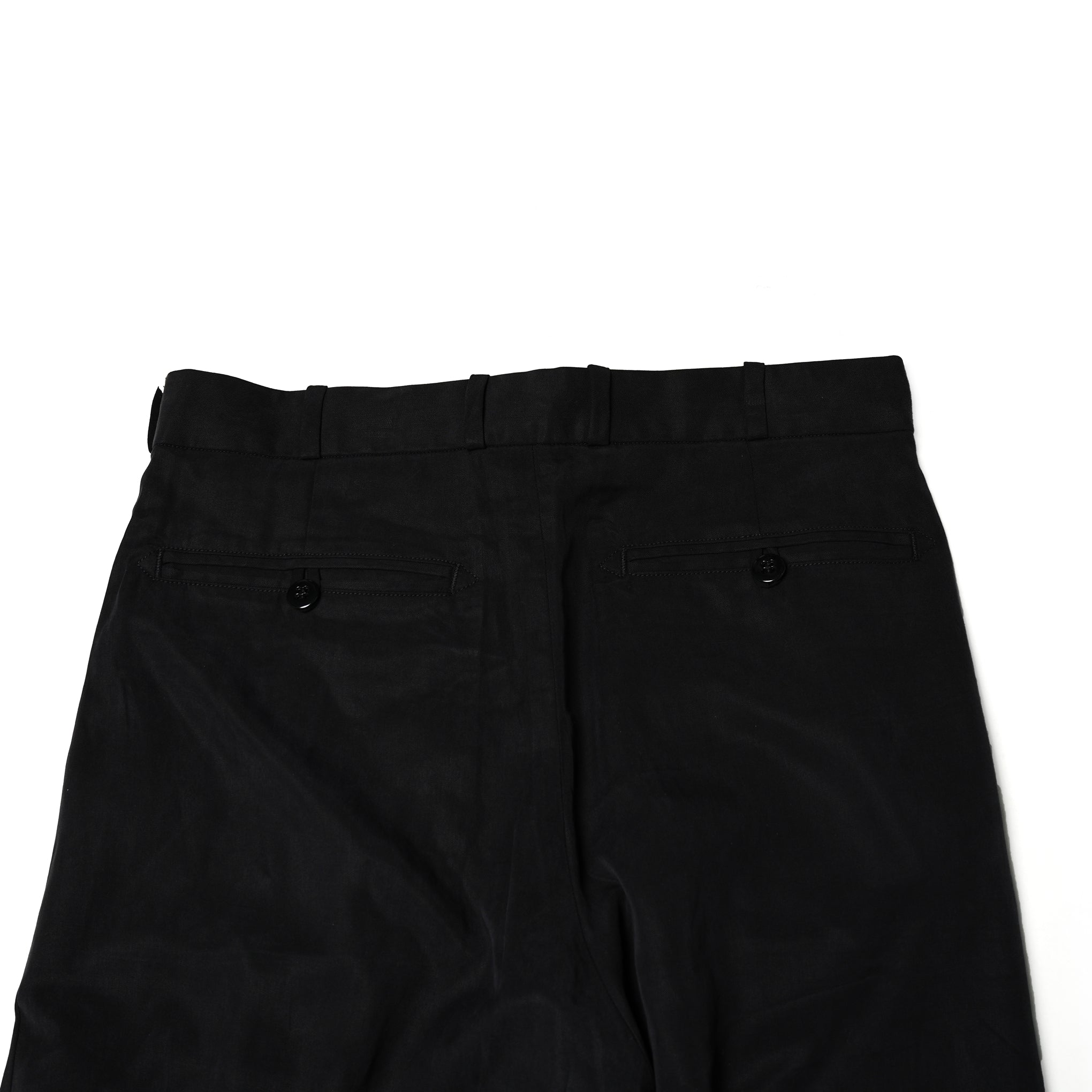 No:M31310-2 | Name:Triple Tuck Wide Pants | Color:Tencel Black【MONITALY_モニタリー】【archive】