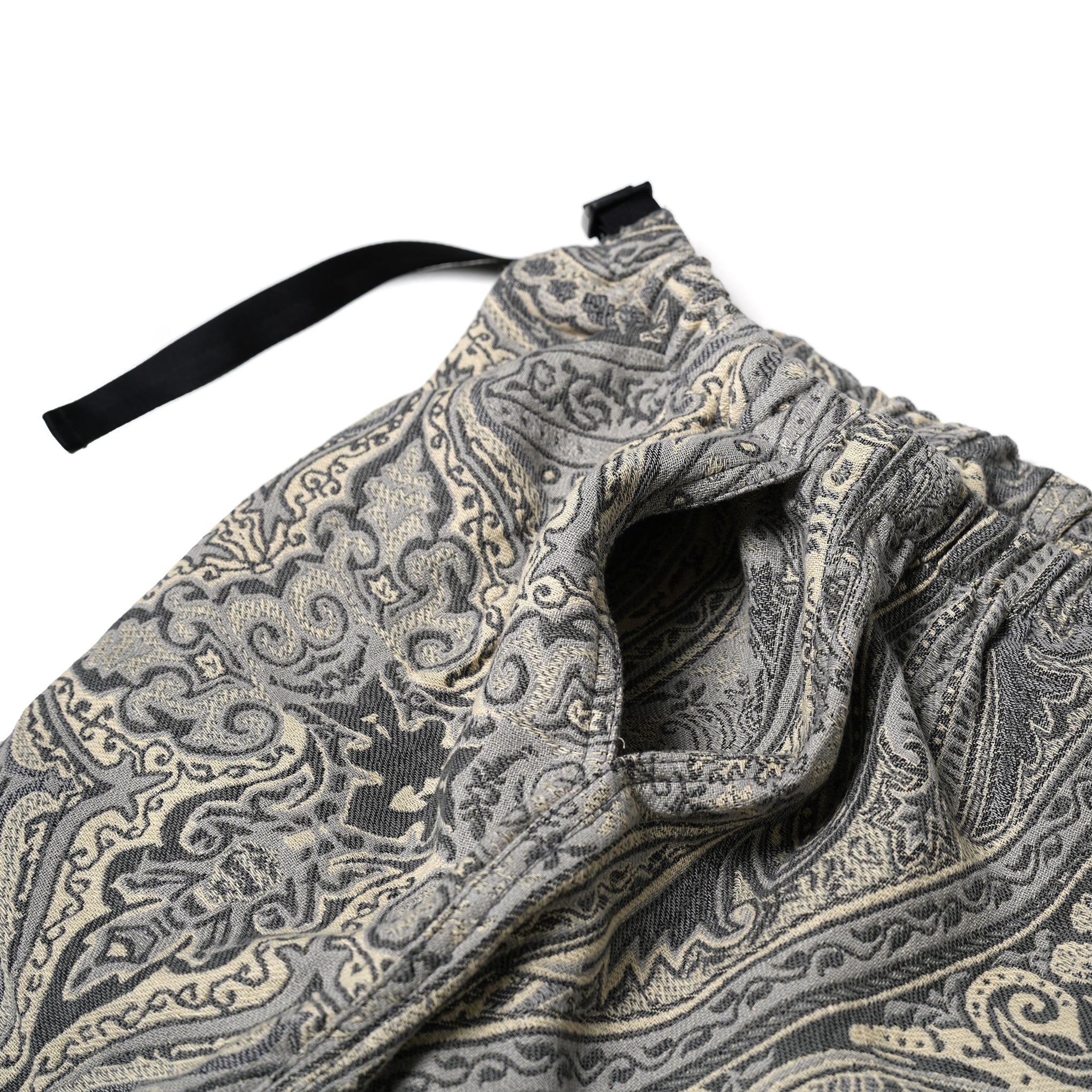 No:M31351-1 | Name:Easy Baggy Shorts w/ Quick Release Buckle | Color:Betro Paisley Grey【MONITALY_モニタリー】【archive】