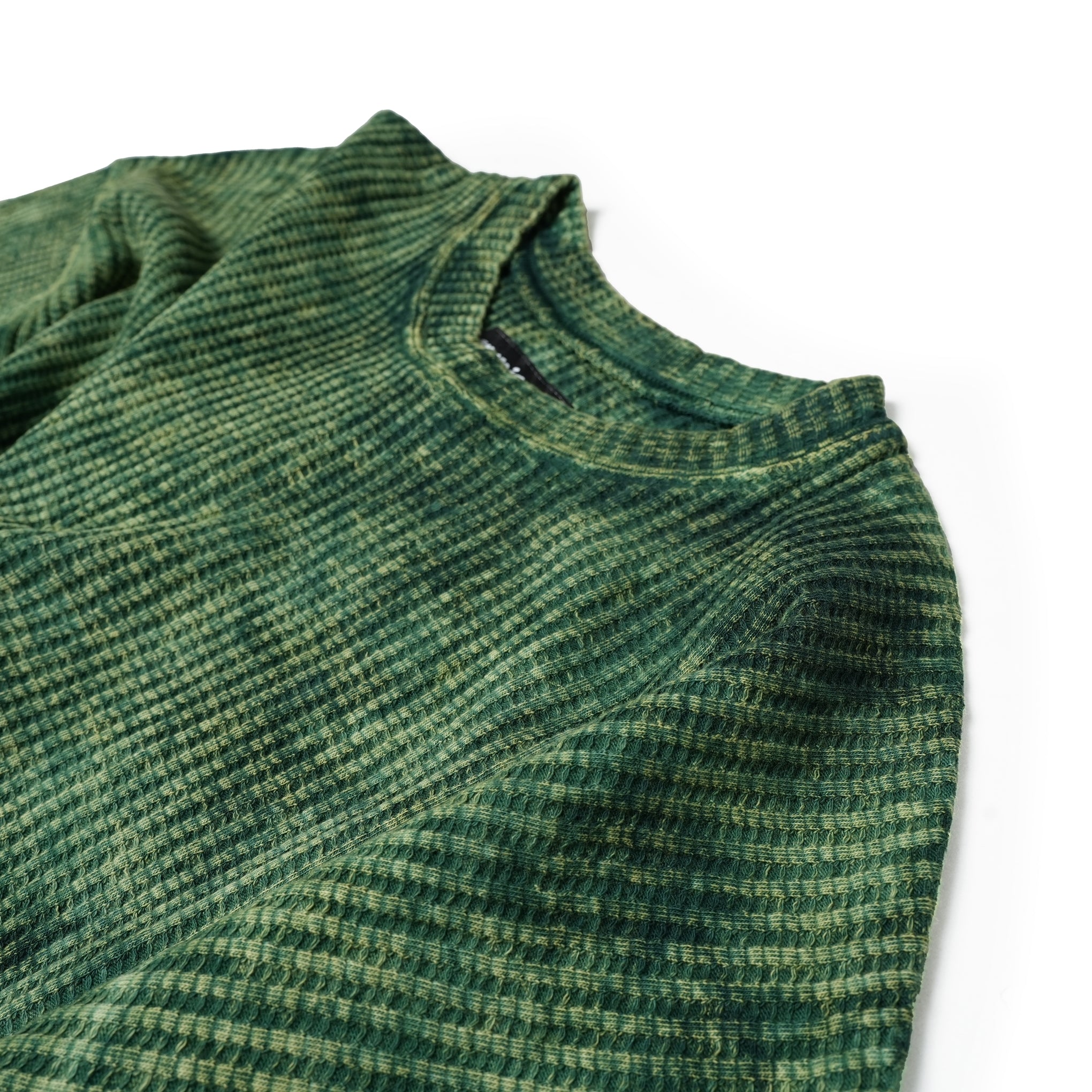 No:M31752-9 | Name:Thermal Cut Off Edges S/S | Color:Tie Dye Midori + Mineral【MONITALY_モニタリー】【archive】