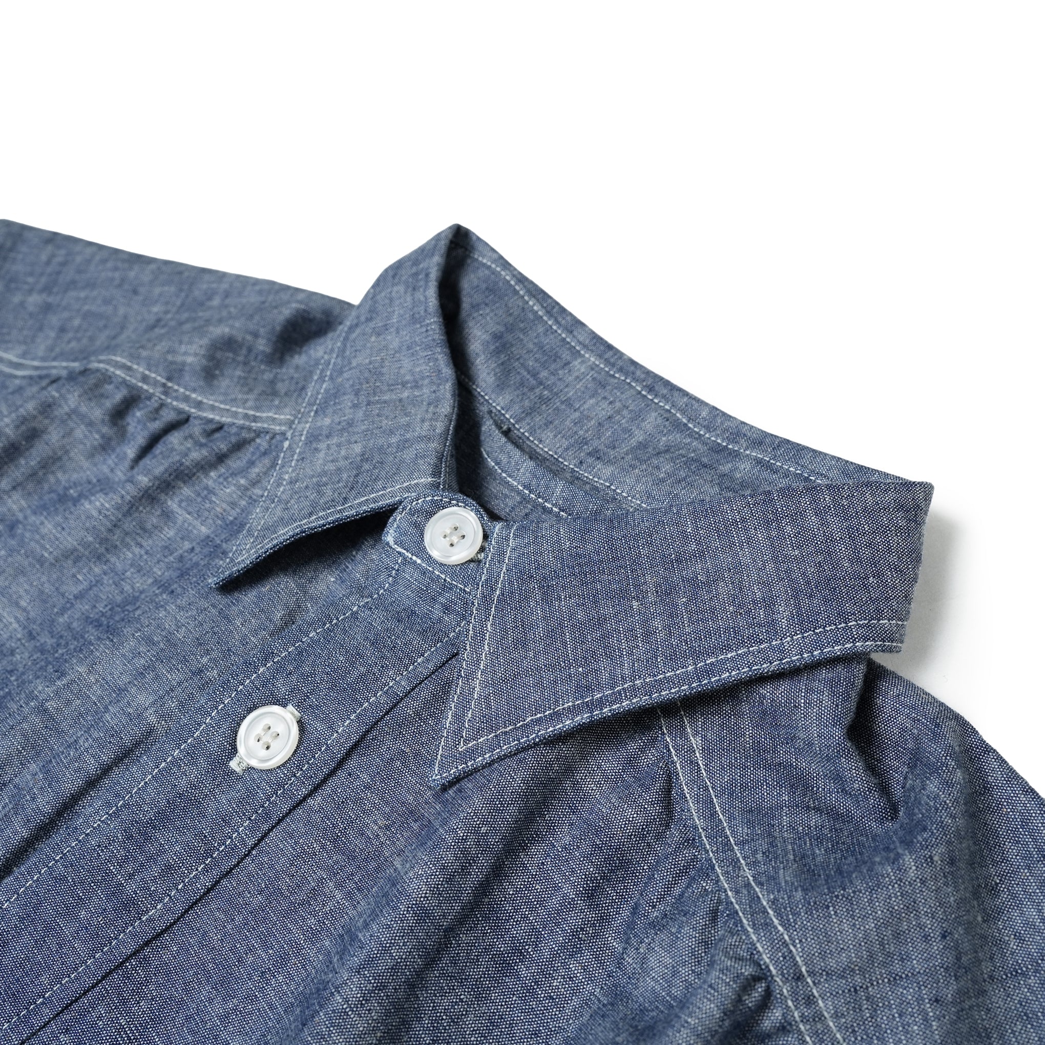 M31808-1 | Giorgio Work Shirt | Color:Chambray【MONITALY_モニタリー】【archive】