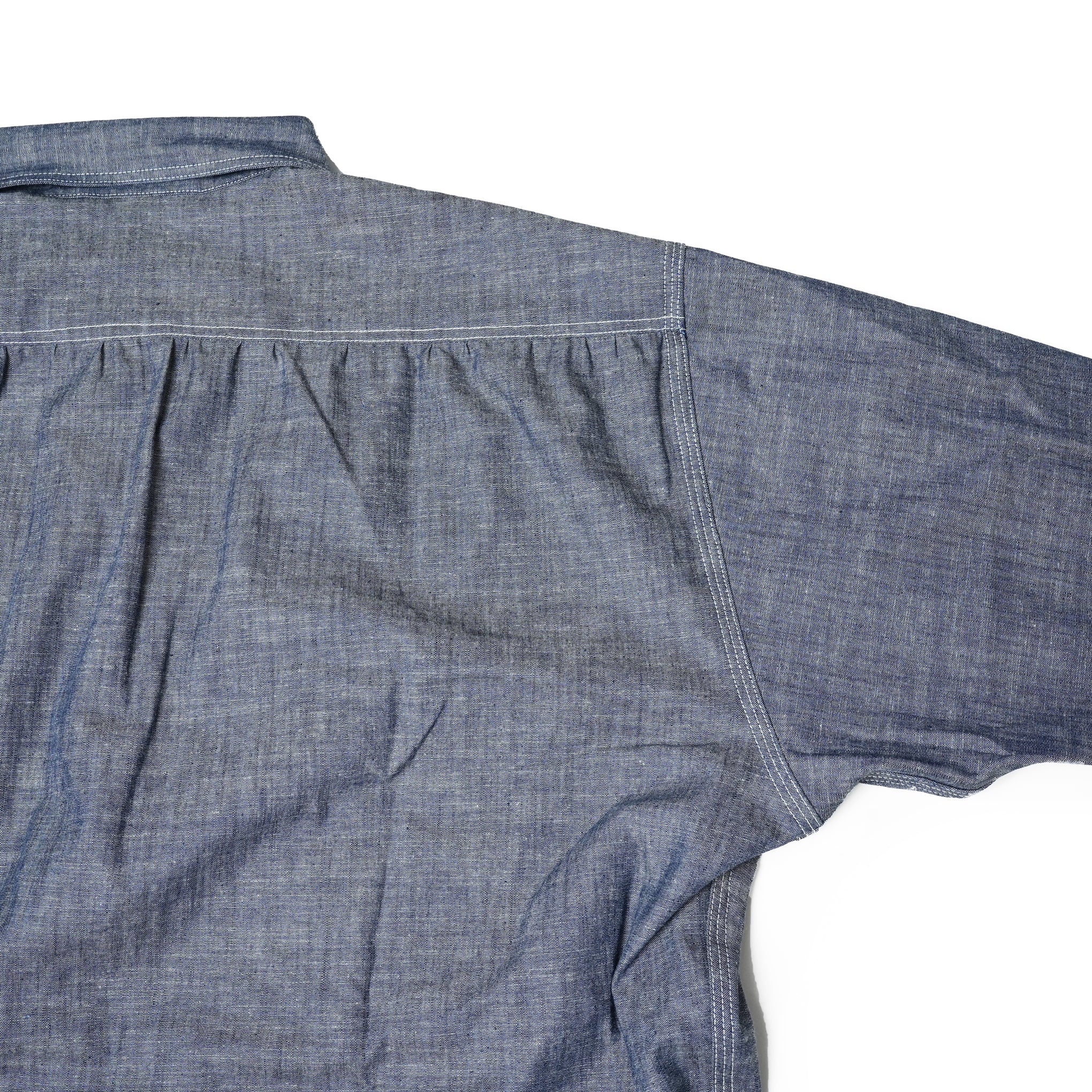 M31808-1 | Giorgio Work Shirt | Color:Chambray【MONITALY_モニタリー】
