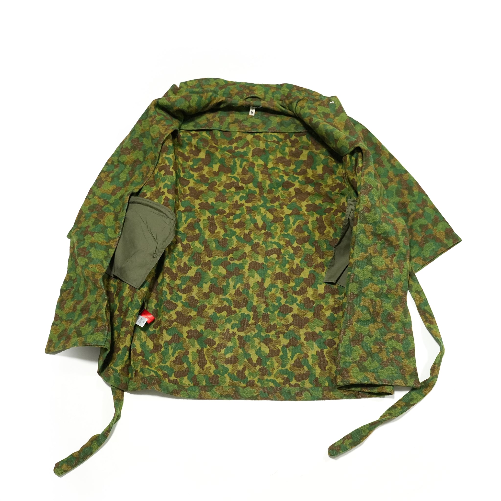 M32012 | Jute Coat | Color:Jacquard Cotton Green Camo【MONITALY_モニタリー】
