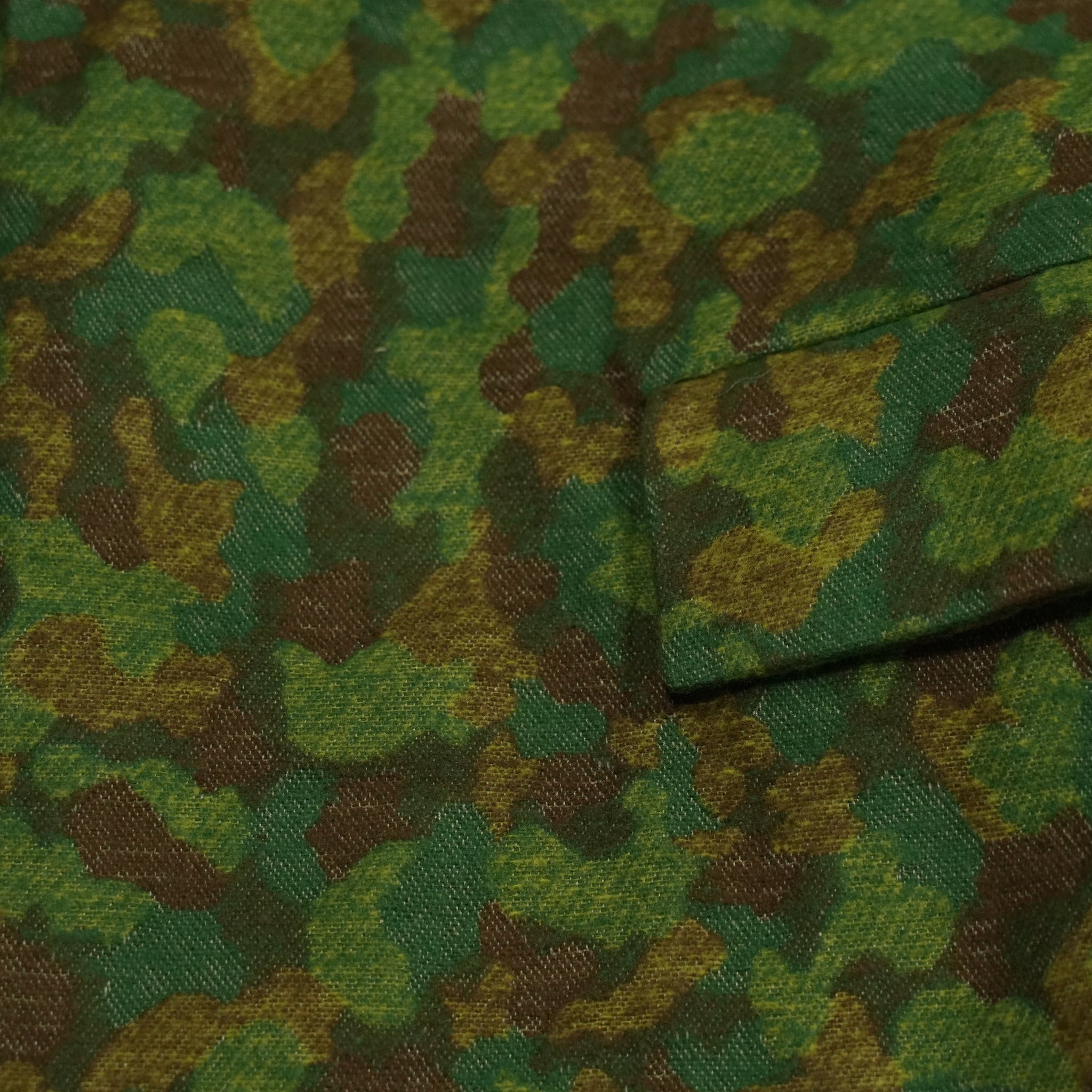 M32012 | Jute Coat | Color:Jacquard Cotton Green Camo【MONITALY_モニタリー】