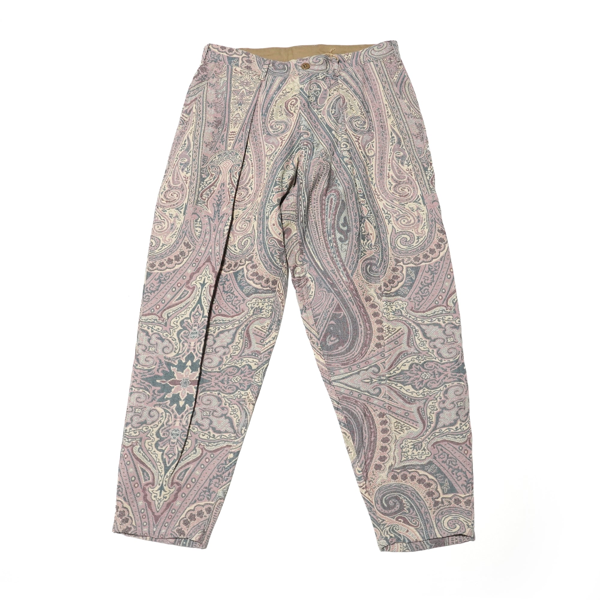 No:M29301 | Name:Riding Pants | Color:BETRO Paisley | Size-30/32/34【MONITALY】-MONITALY-ADDICTION FUKUOKA