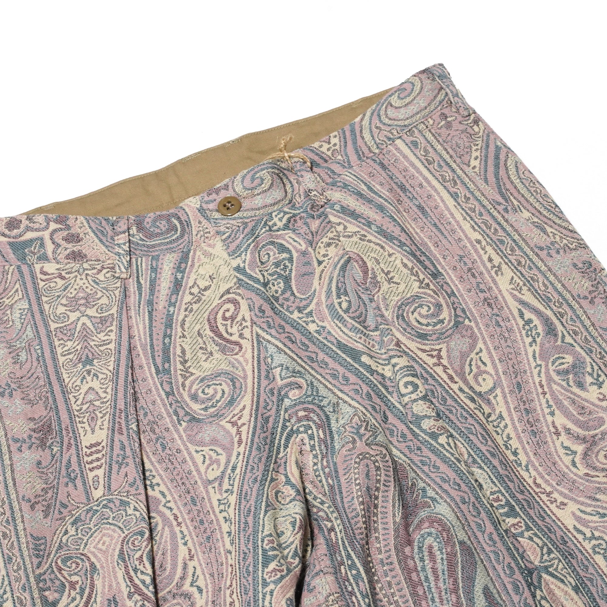 No:M29301 | Name:Riding Pants | Color:BETRO Paisley | Size-30/32/34【MONITALY】-MONITALY-ADDICTION FUKUOKA