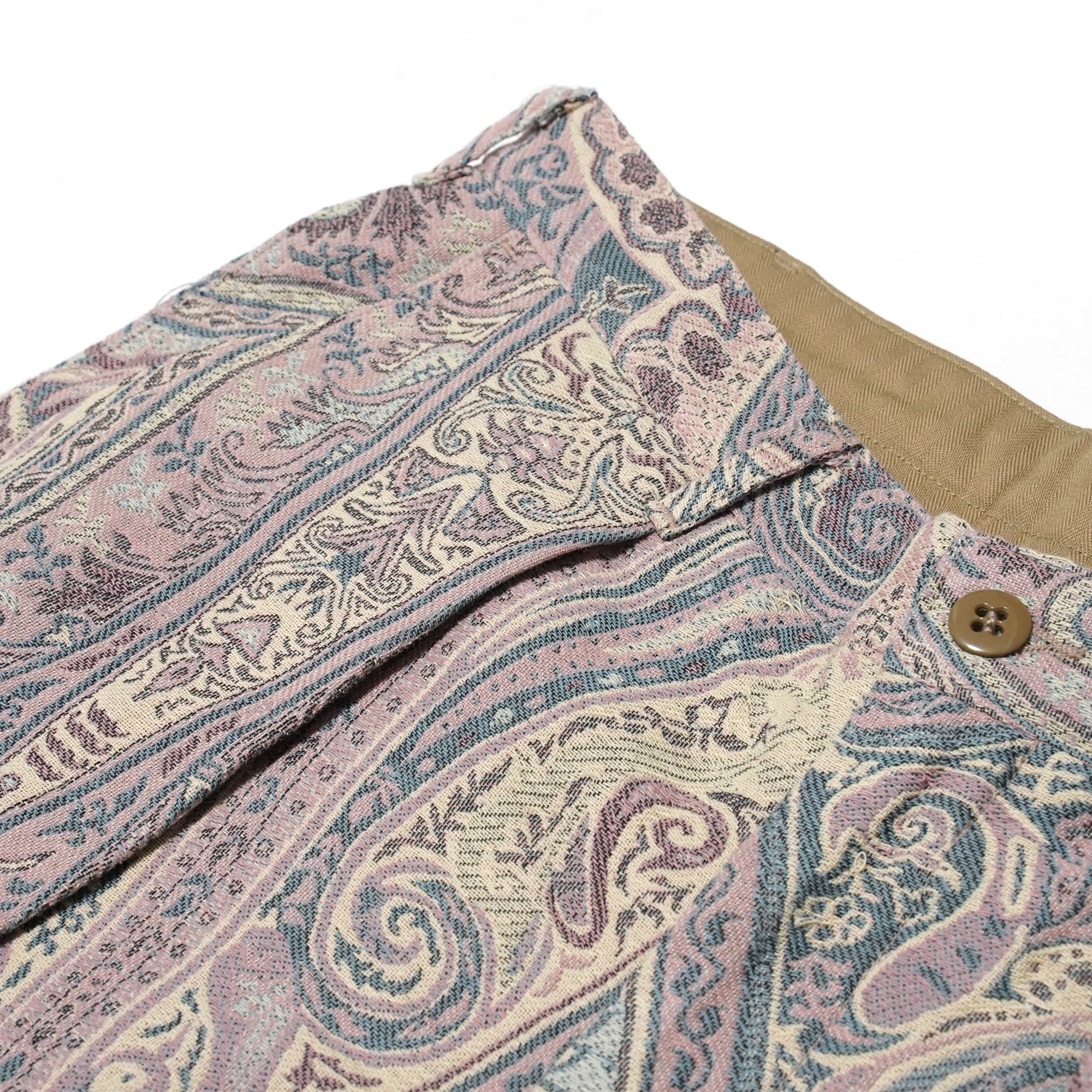 No:M29301 | Name:Riding Pants | Color:BETRO Paisley | Size-30/32/34【MONITALY】-MONITALY-ADDICTION FUKUOKA
