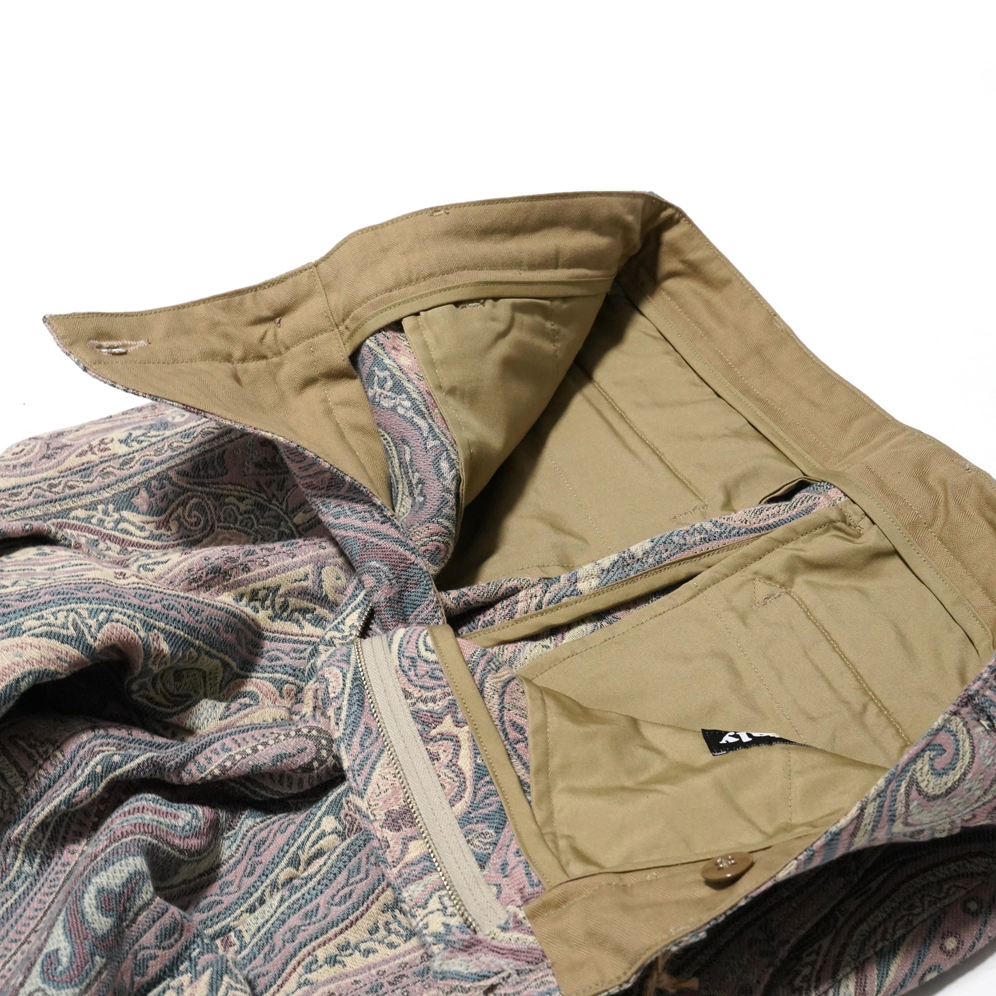 No:M29301 | Name:Riding Pants | Color:BETRO Paisley | Size-30/32/34【MONITALY】-MONITALY-ADDICTION FUKUOKA