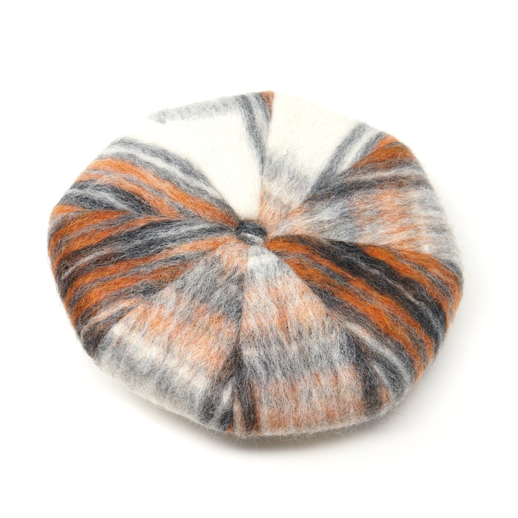 H0425402 | Curt Beret | Color:Orangecheck/Bluecheck【NASNGWAM_ナスングワム】