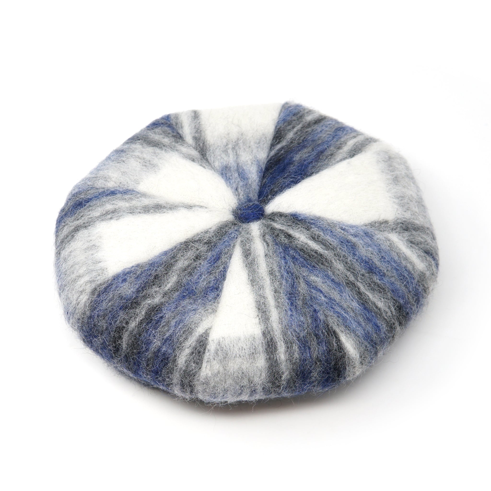H0425402 | Curt Beret | Color:Orangecheck/Bluecheck【NASNGWAM_ナスングワム】