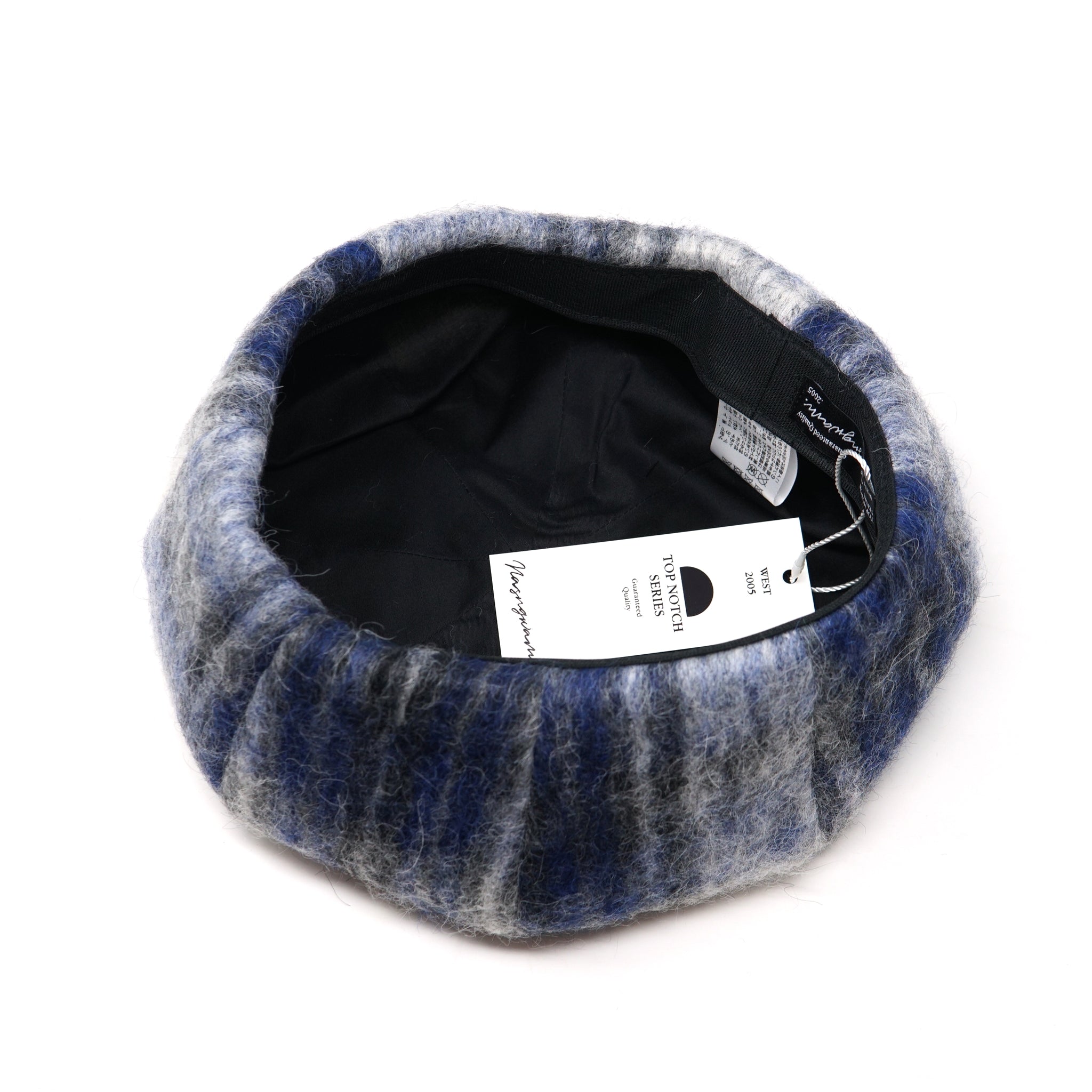 H0425402 | Curt Beret | Color:Orangecheck/Bluecheck【NASNGWAM_ナスングワム】