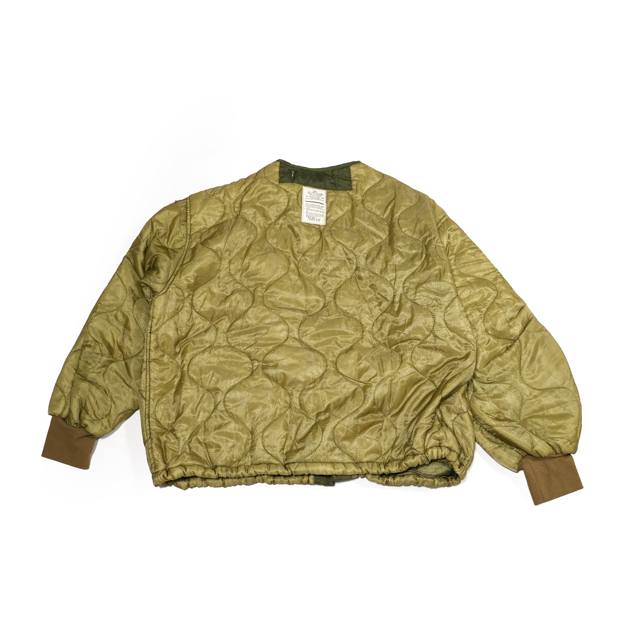odd22fw03 | Quilting Short Jkt – Olive 別注 | ODDMENT